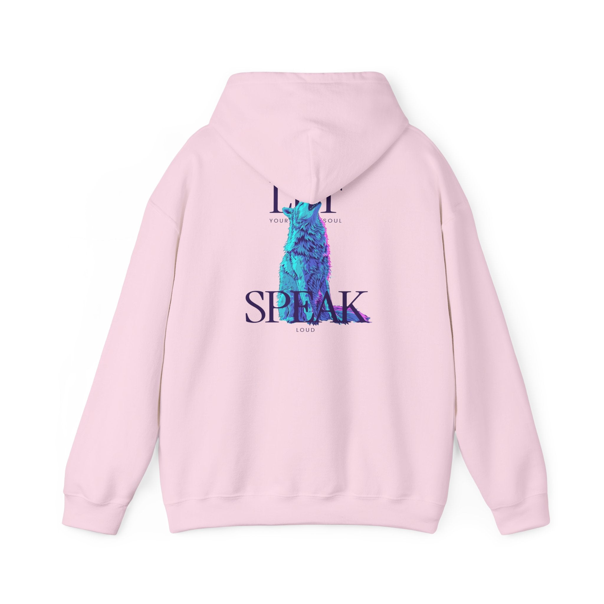 NO SILENCE - Neon Wolf Hoodie