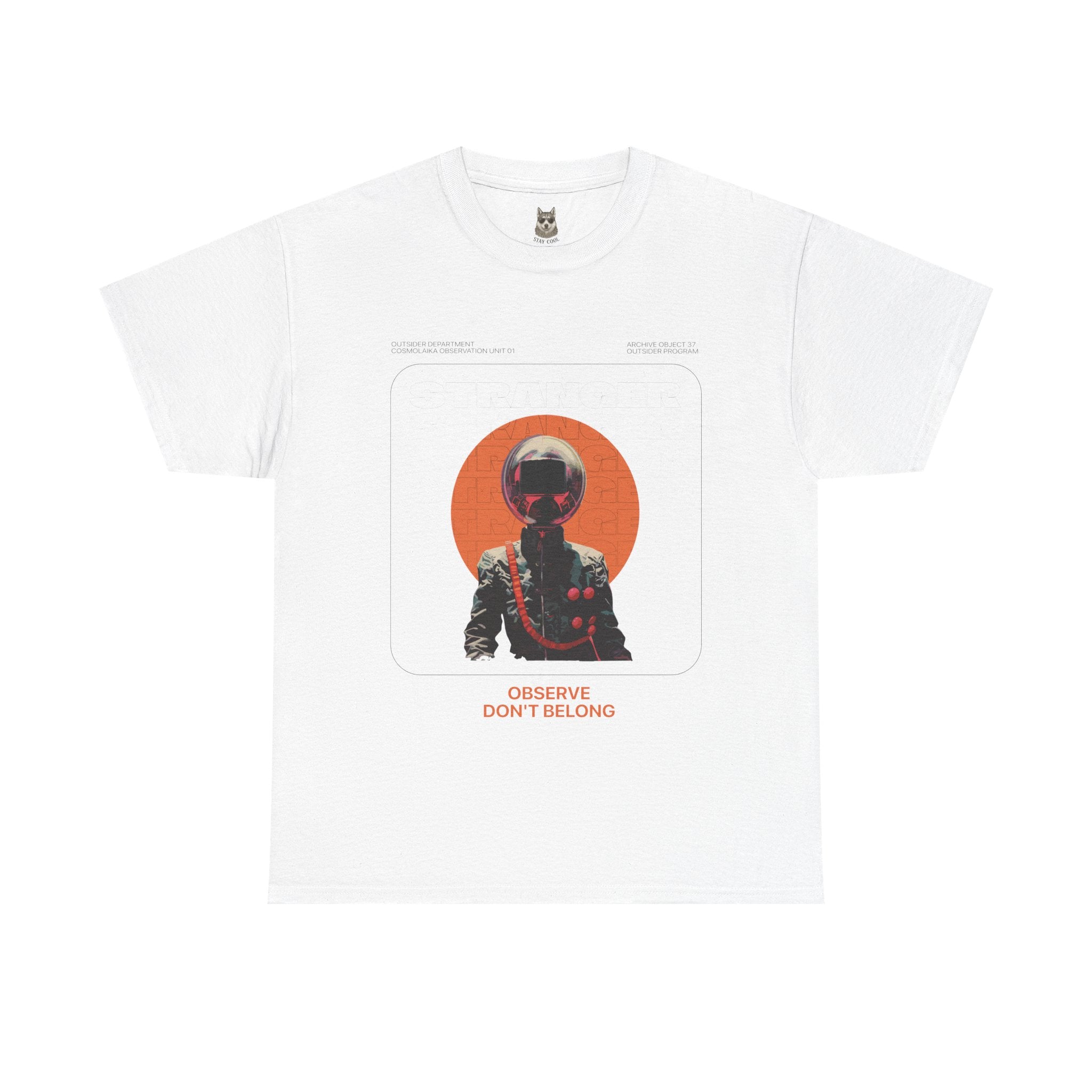 OBSERVE DON'T BELONG – Outsider Department Identity Tee