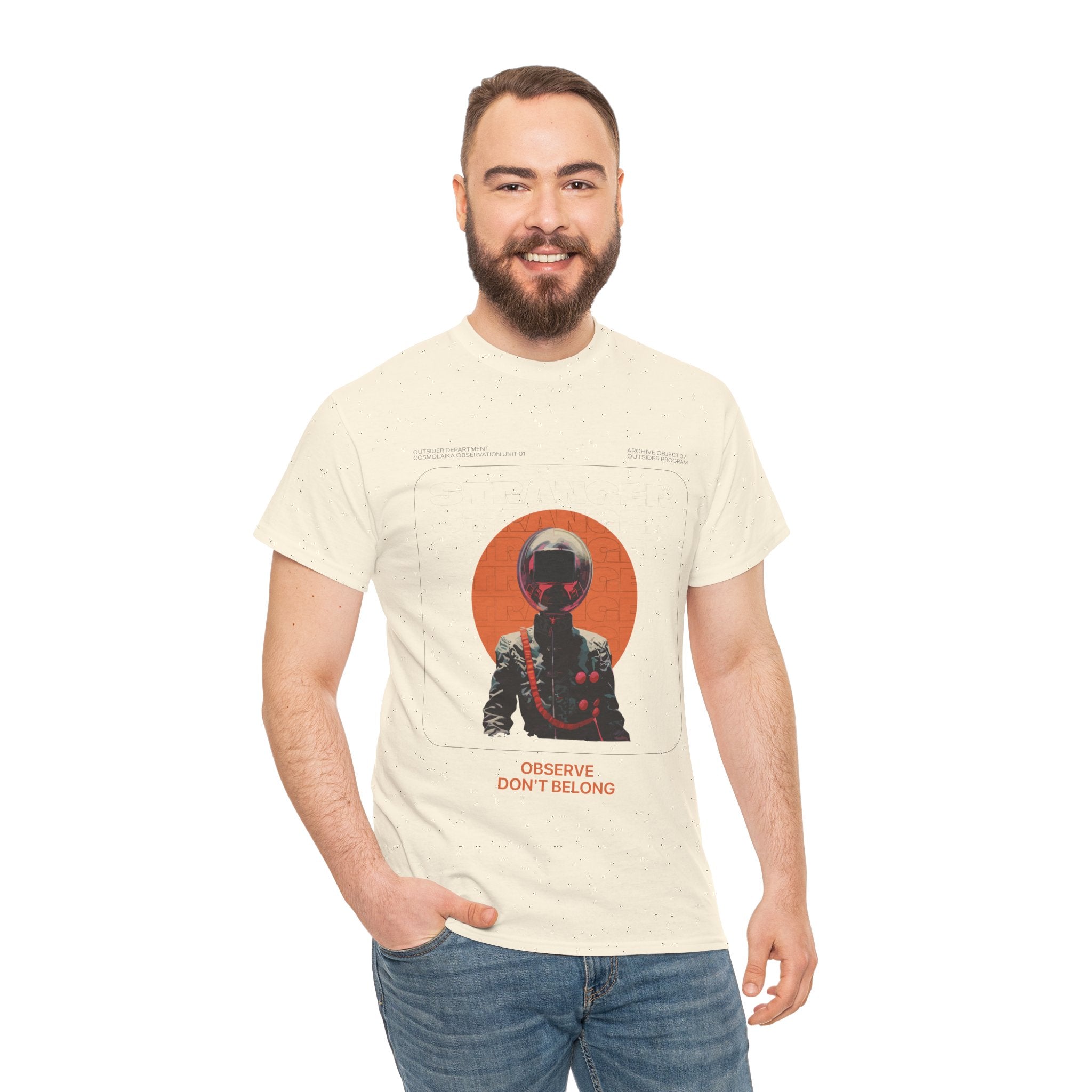 OBSERVE DON'T BELONG – Outsider Department Identity Tee