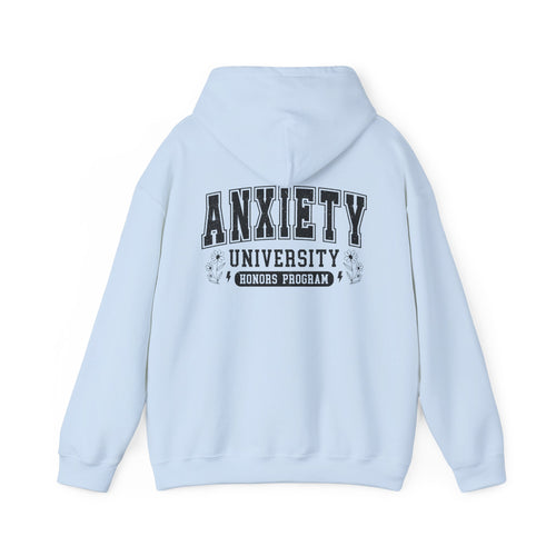 ANXIETY UNIVERSITY – Overthinking Major Hoodie