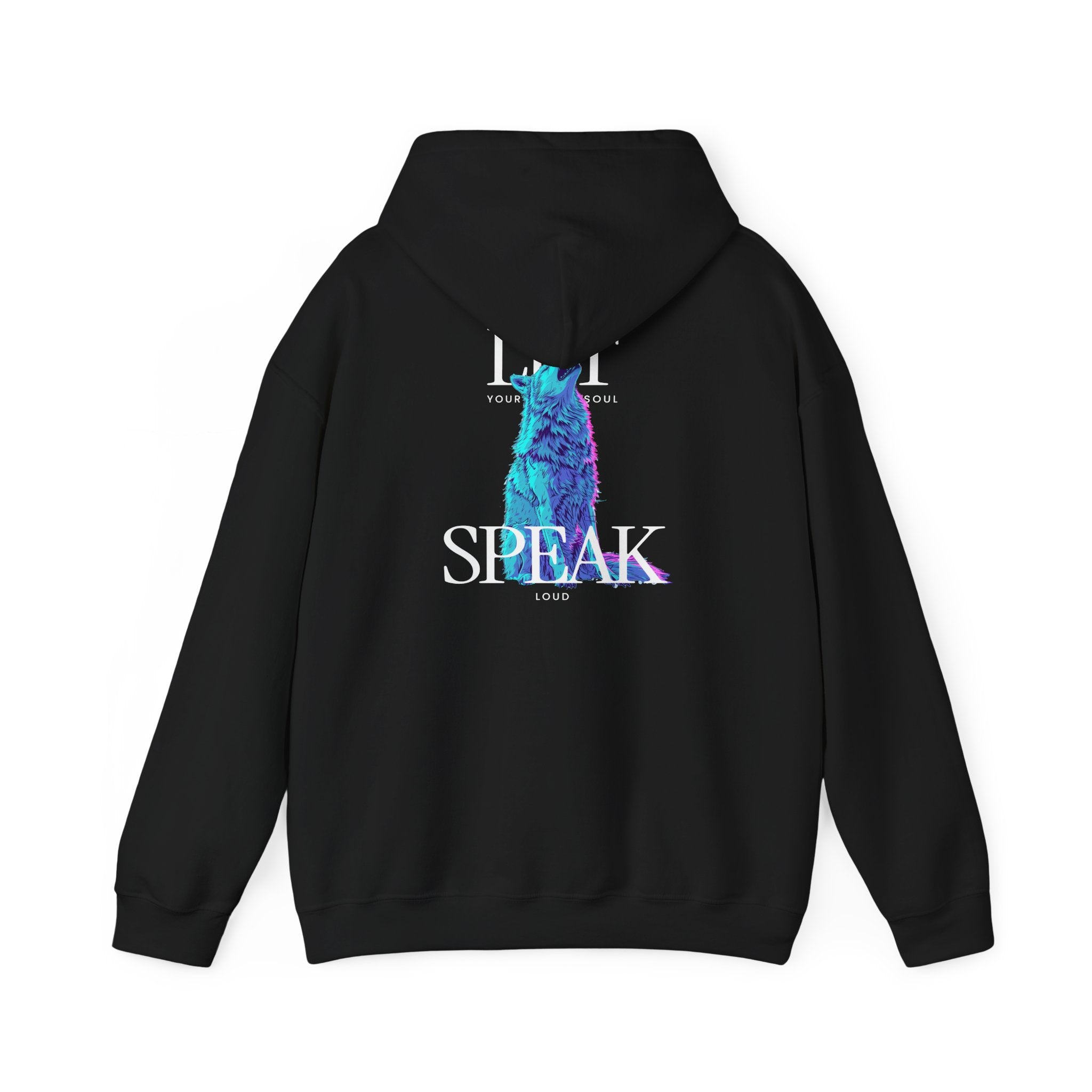 NO SILENCE - Neon Wolf Hoodie