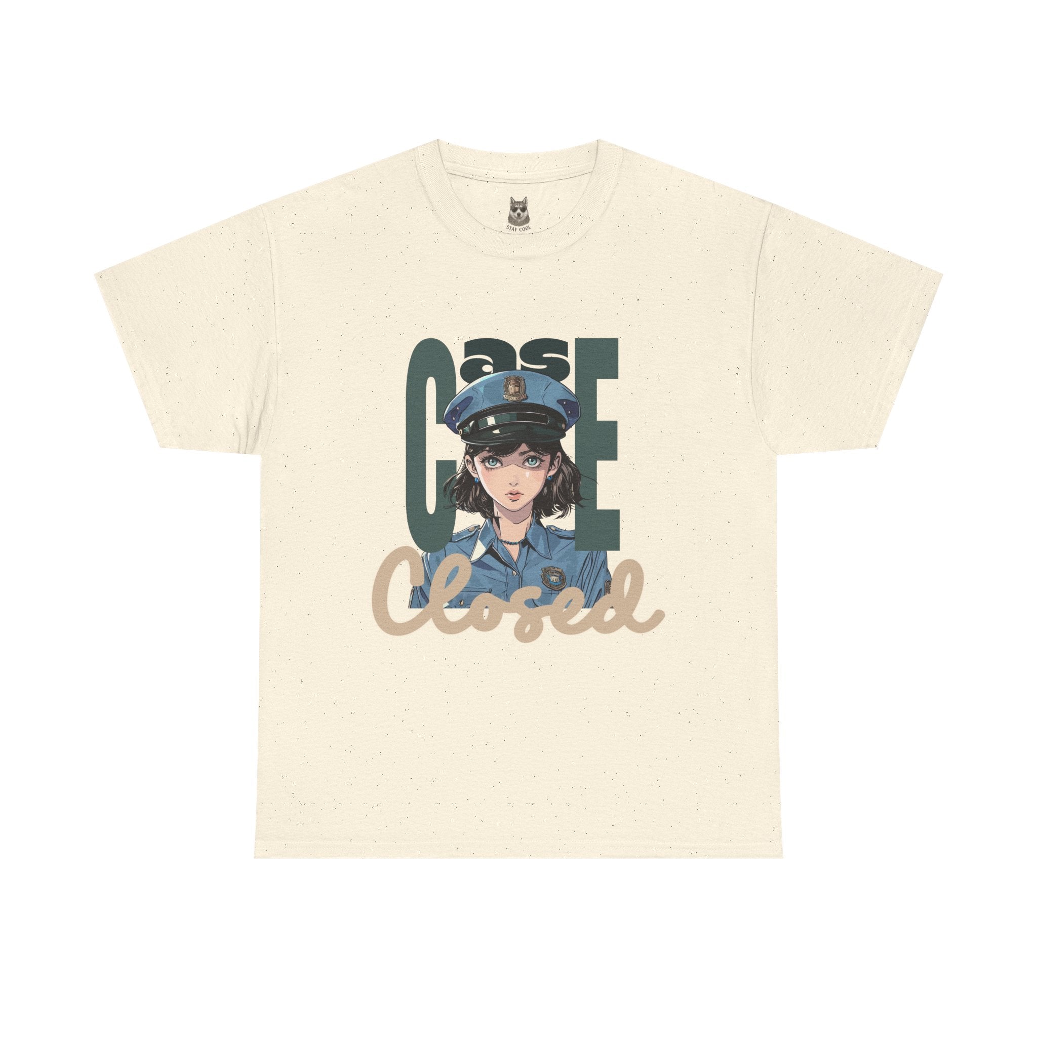 CASE CLOSED. No Appeal – Anime Cop Statement Tee