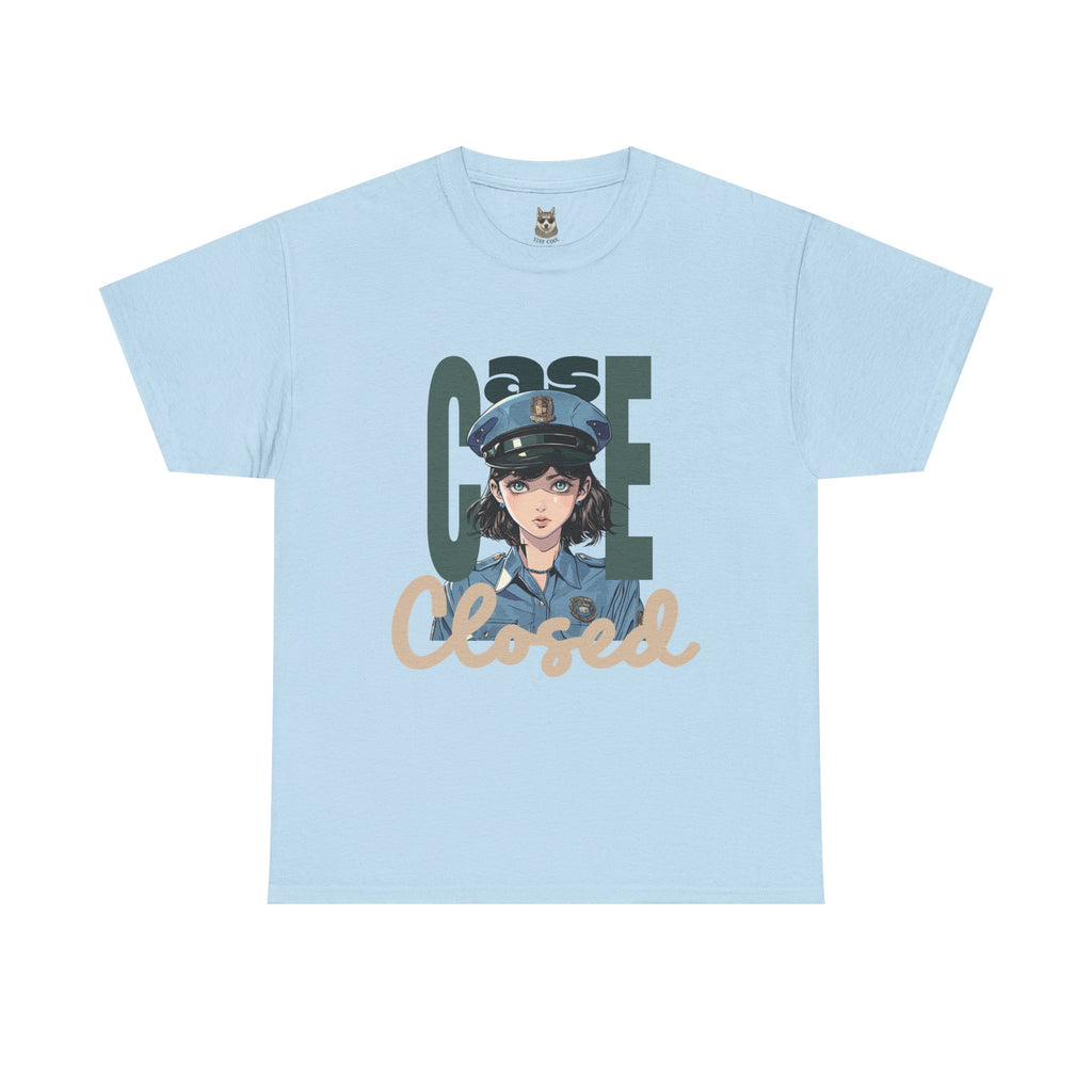 CASE CLOSED. No Appeal – Anime Cop Statement Tee