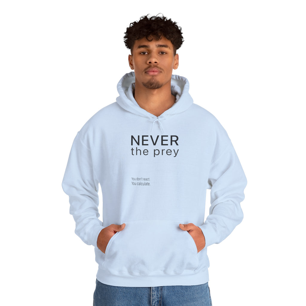 NEVER THE PREY Hoodie – Hunter Instinct Edition