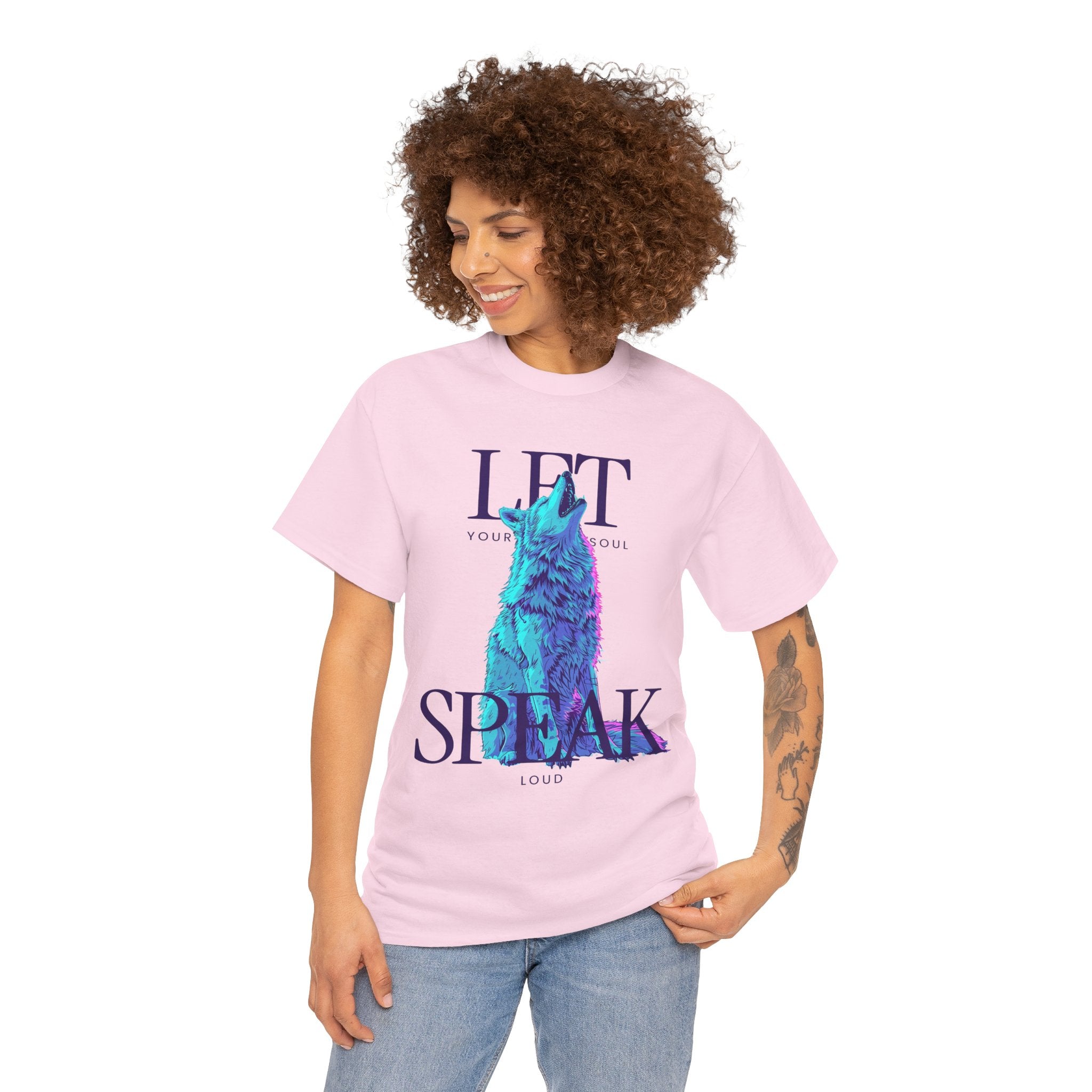 LET YOUR SOUL SPEAK - Neon Wolf EditionTee