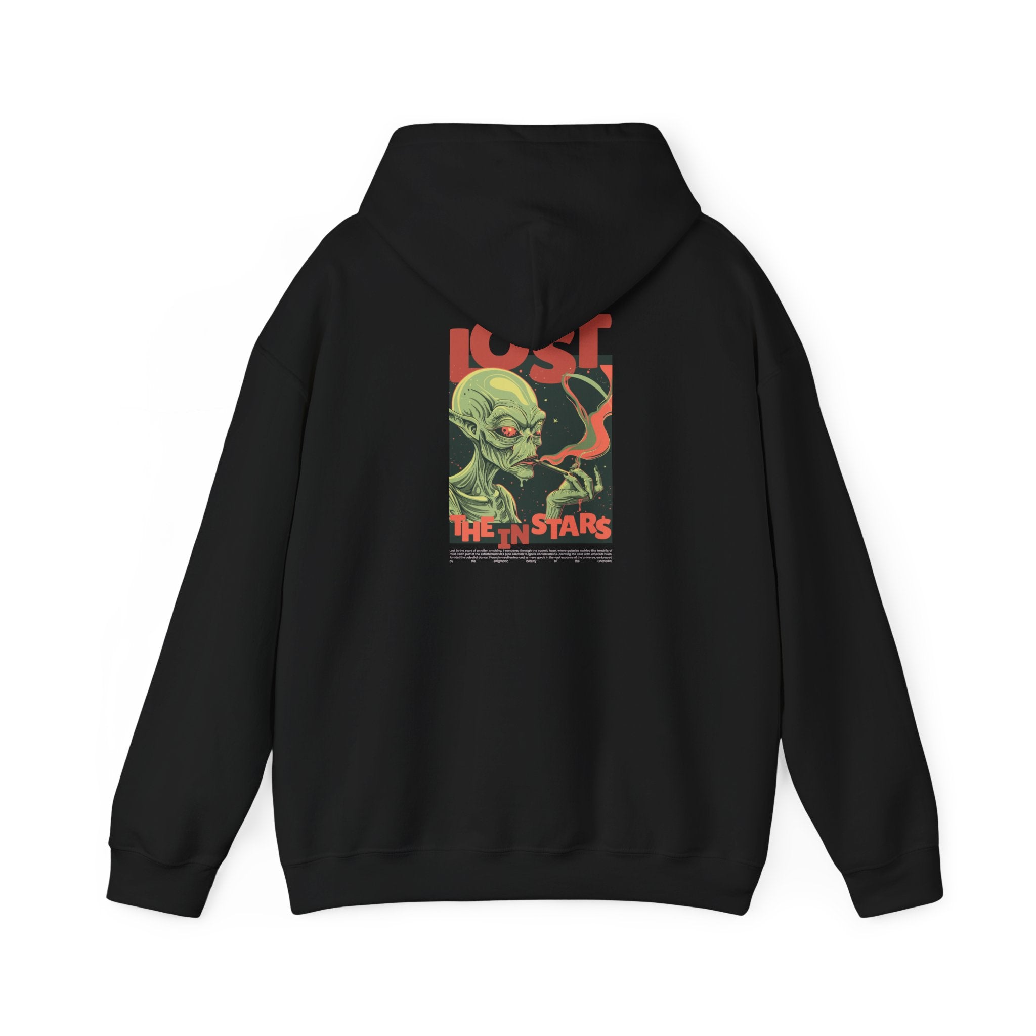 OUT OF ORBIT – Retro Alien Cosmic Graphic Hoodie