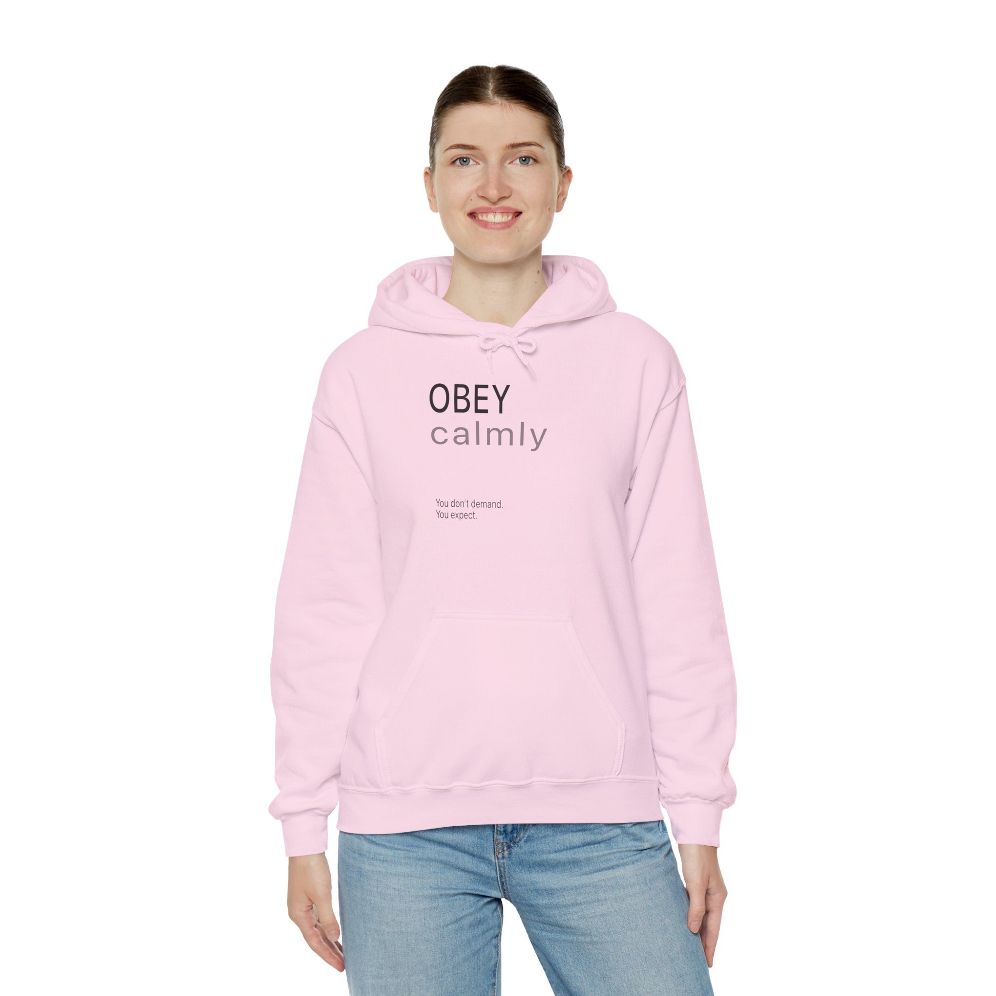 OBEY Calmly – Case Closed Authority Hoodie