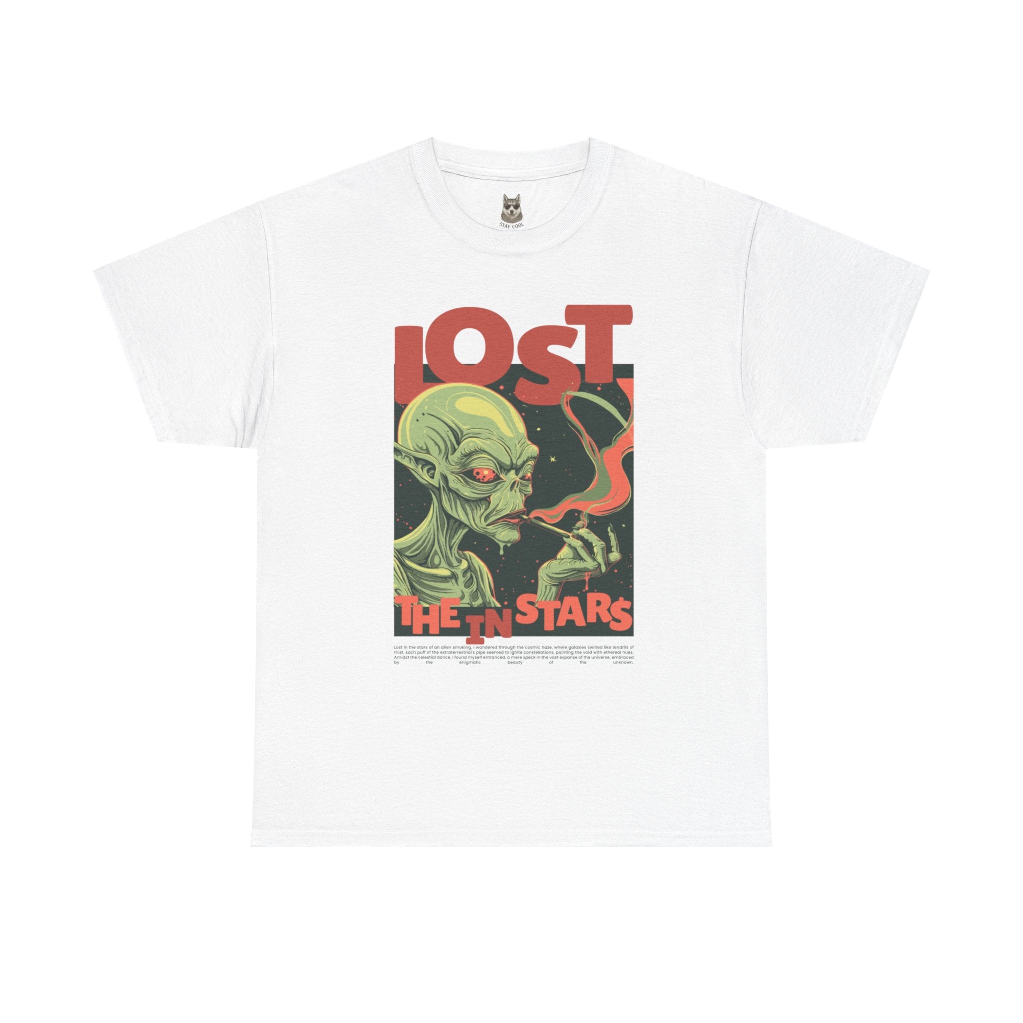 LOST IN THE STARS – Cosmic Alien Statement Tee