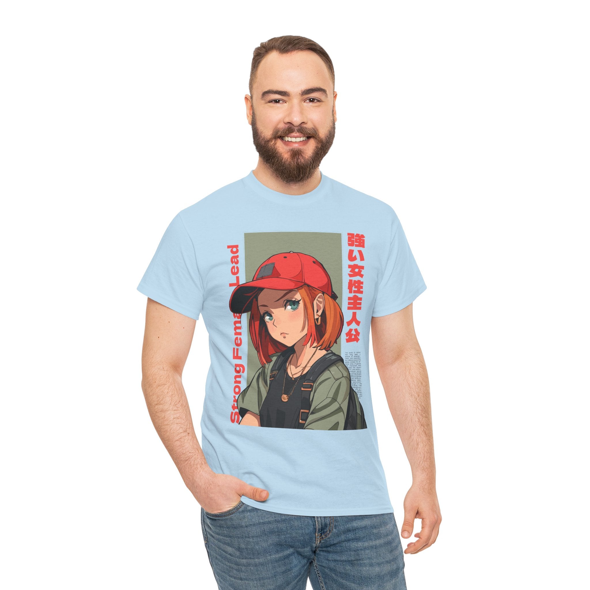 LEAD ROLE ONLY – Anime Girl Power Tee
