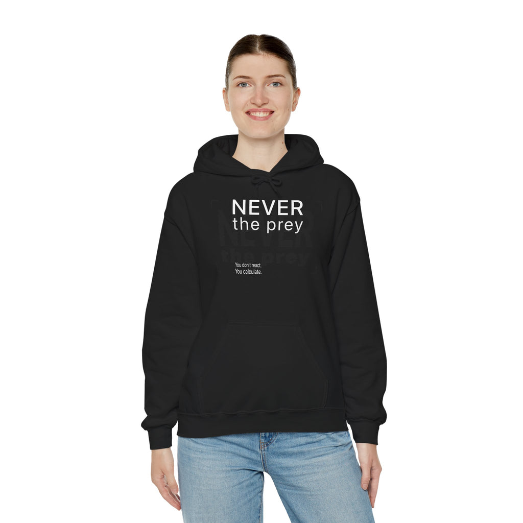 NEVER THE PREY Hoodie – Hunter Instinct Edition