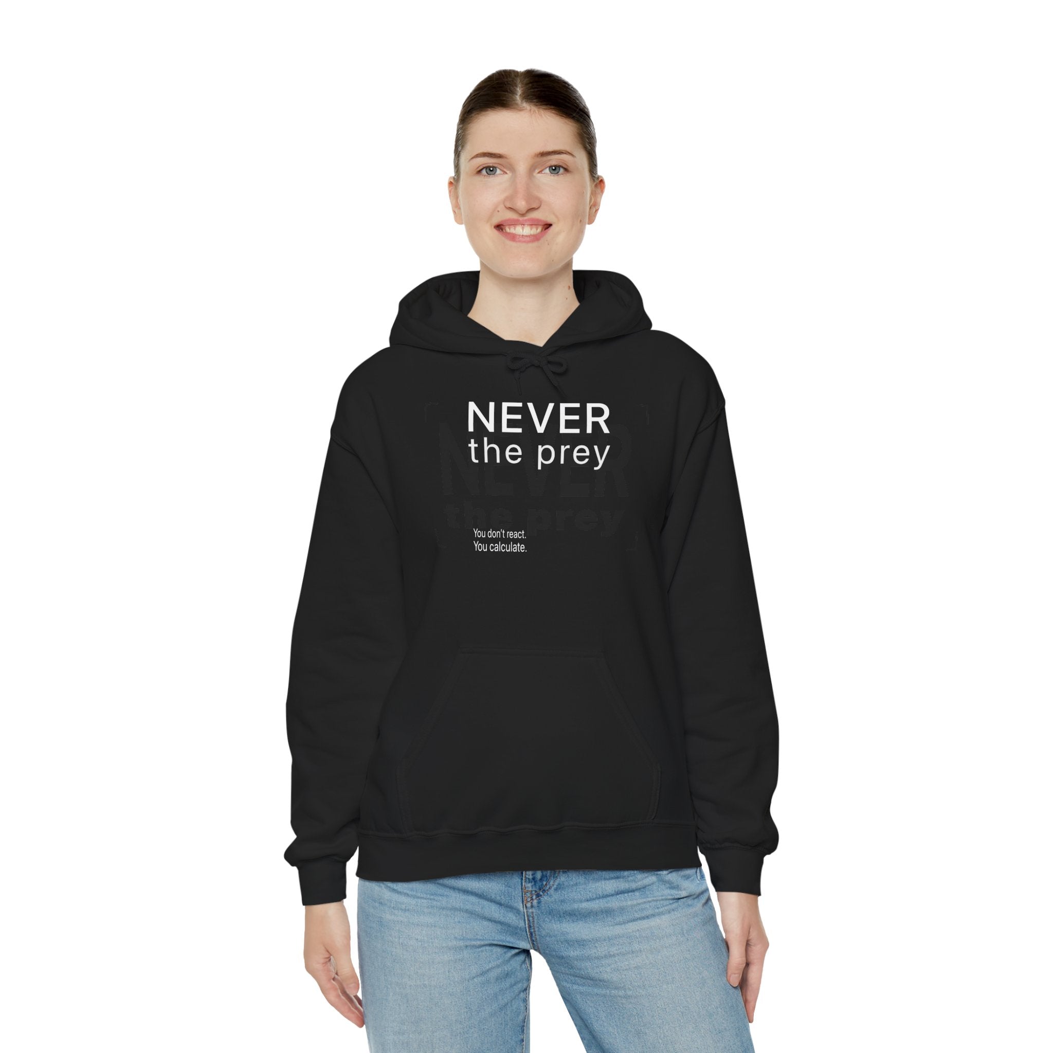 NEVER THE PREY Hoodie – Hunter Instinct Edition
