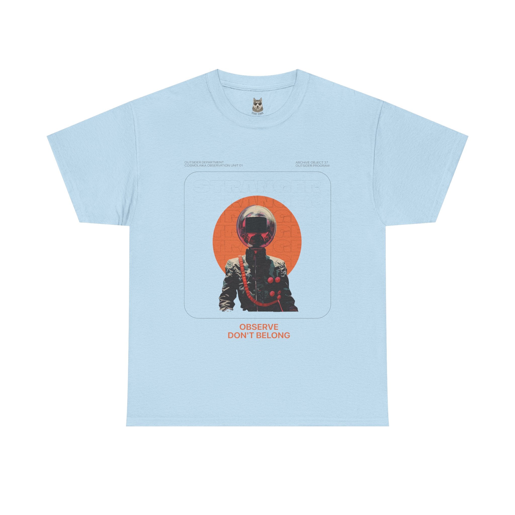 OBSERVE DON'T BELONG – Outsider Department Identity Tee