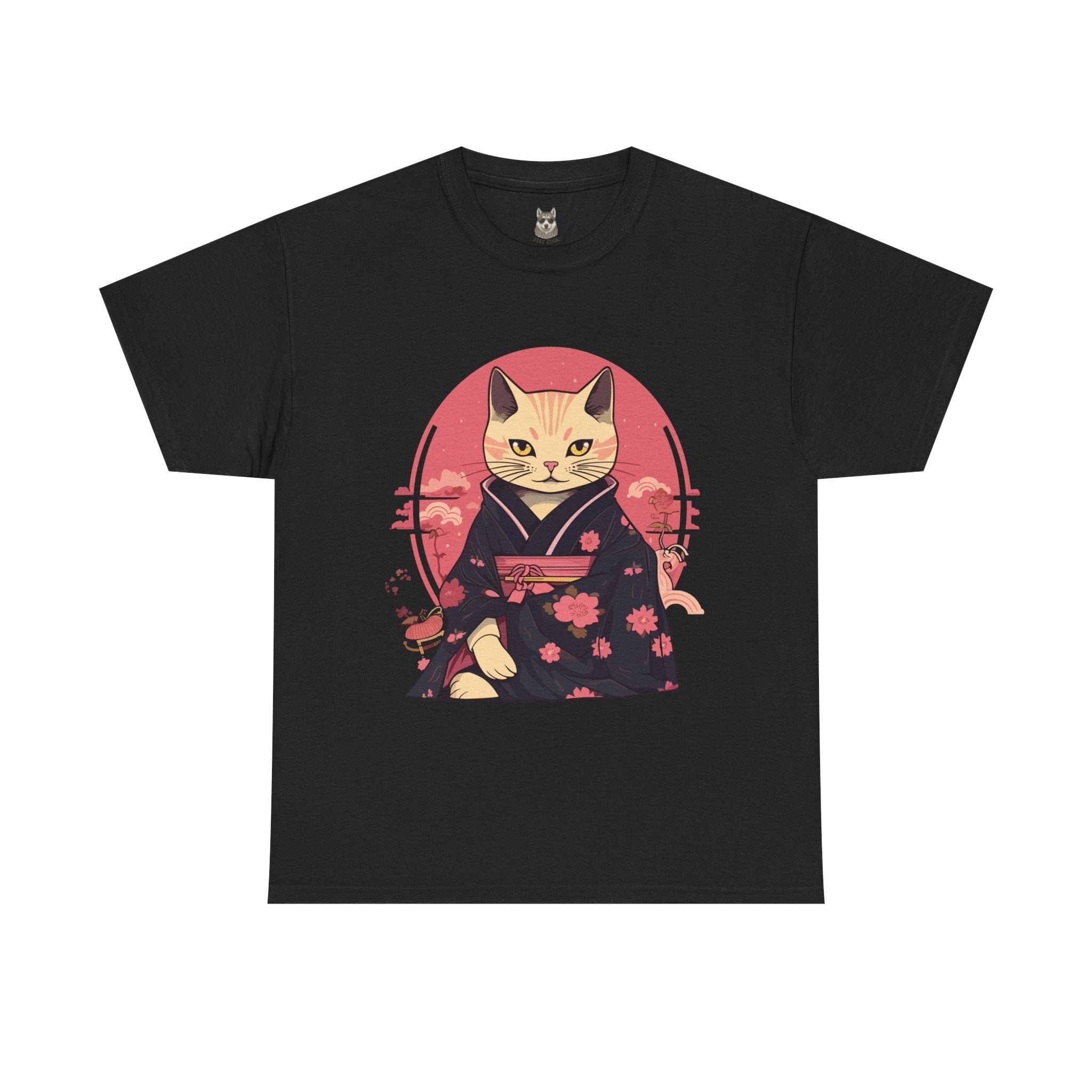 SAKURA DISCIPLINE - Kimono Cat Graphic Tee