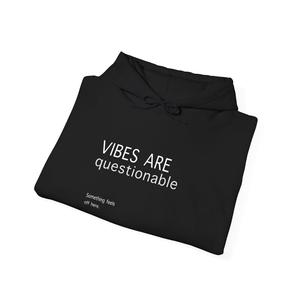 QUESTIONABLE VIBES Hoodie - Not Here for the Mood