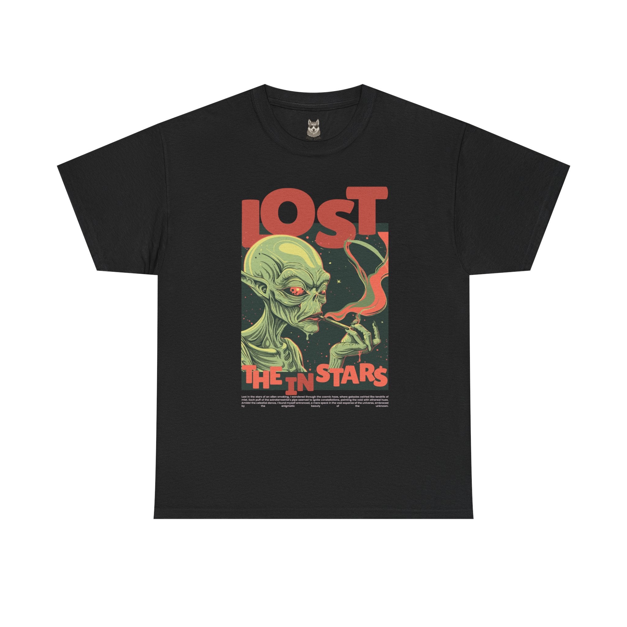 LOST IN THE STARS – Cosmic Alien Statement Tee