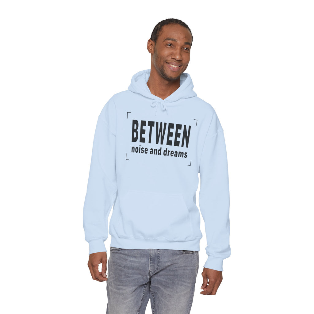 BETWEEN NOISE AND DREAMS - Structured Silence Hoodie