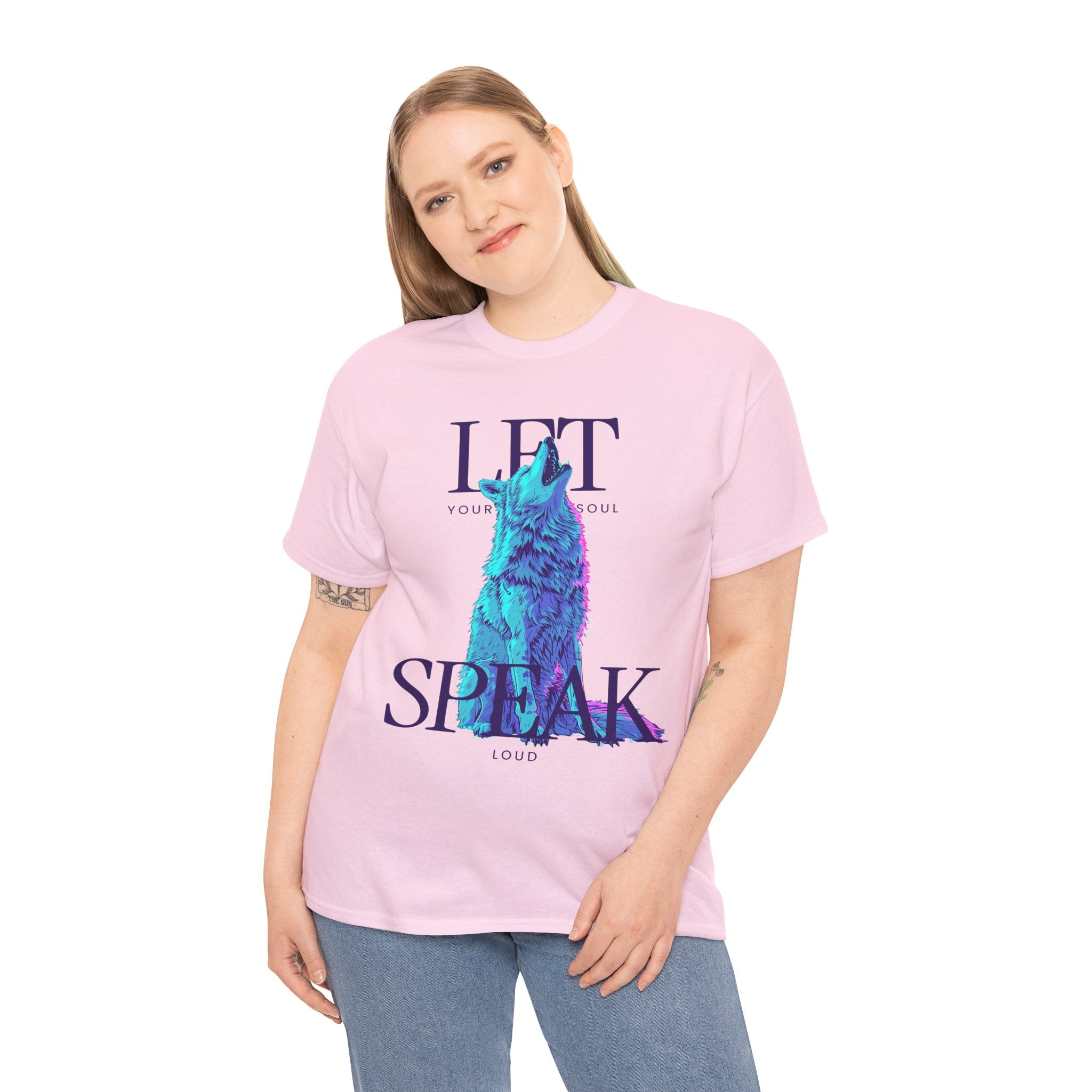 LET YOUR SOUL SPEAK - Neon Wolf EditionTee
