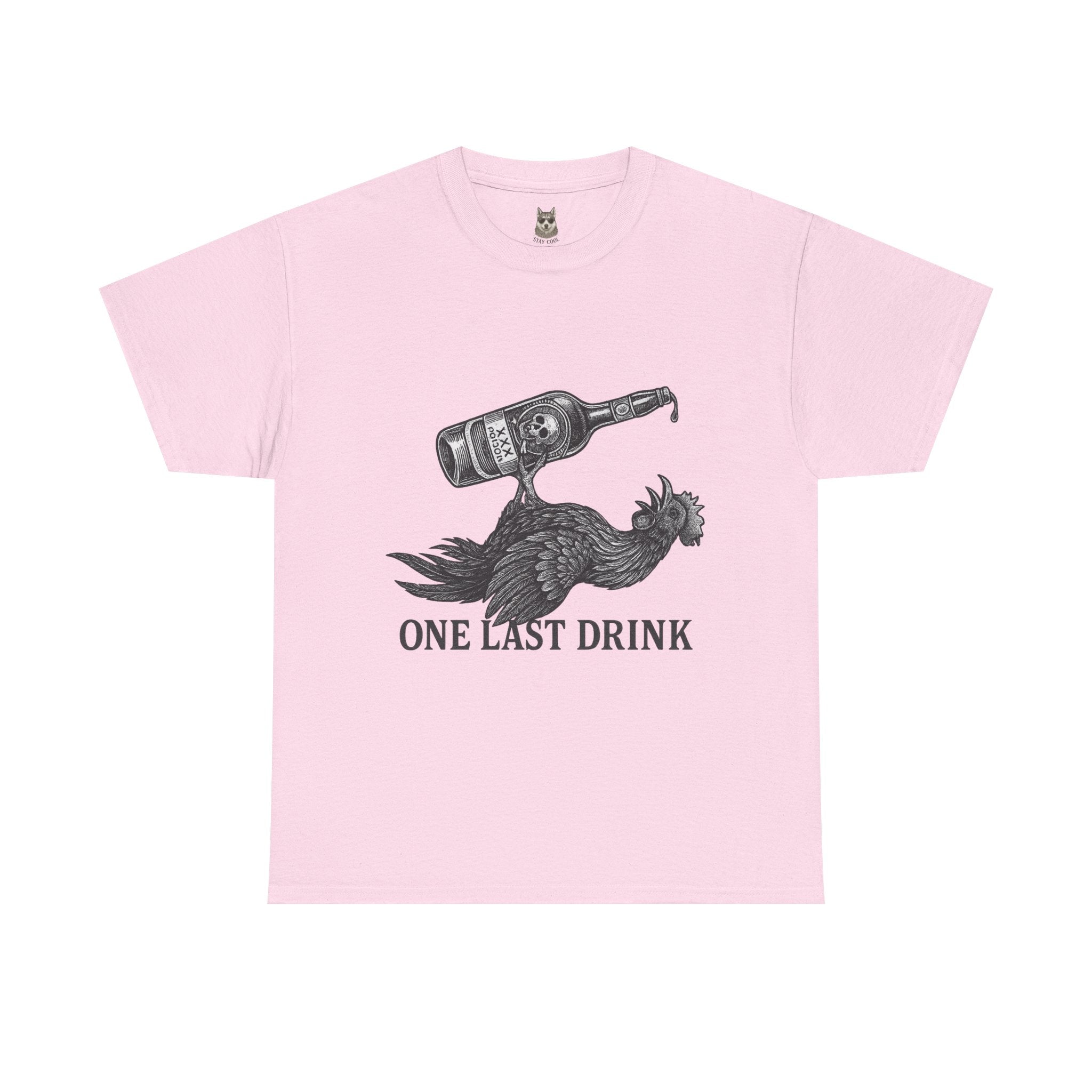 ONE LAST DRINK – Hangover Hero Rooster Tee