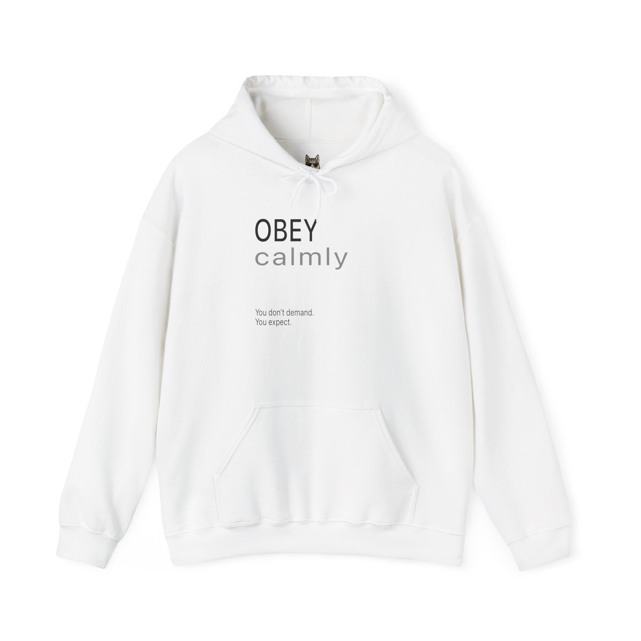 OBEY Calmly – Case Closed Authority Hoodie