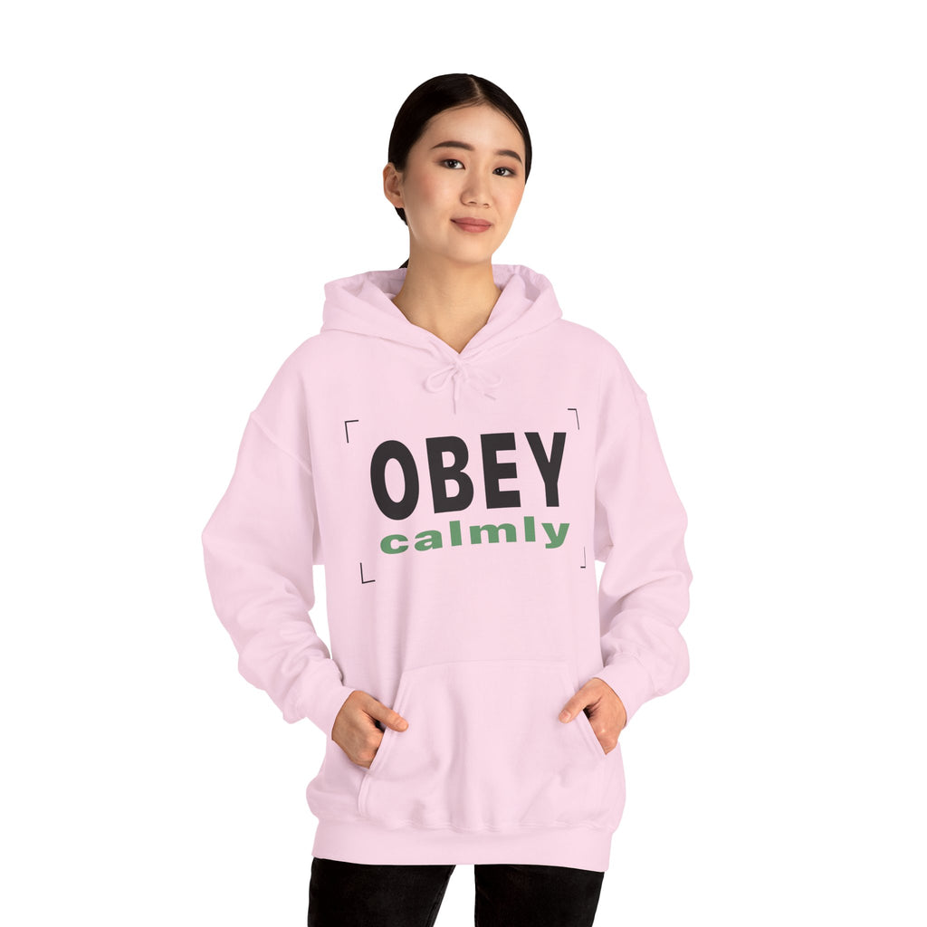 OBEY Calmly – Case Closed Authority Hoodie