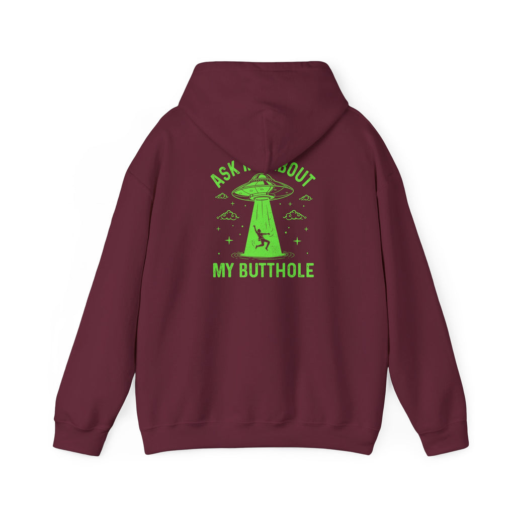 KNOWNS BY ALIENS  – Zero Fear Statement Hoodie