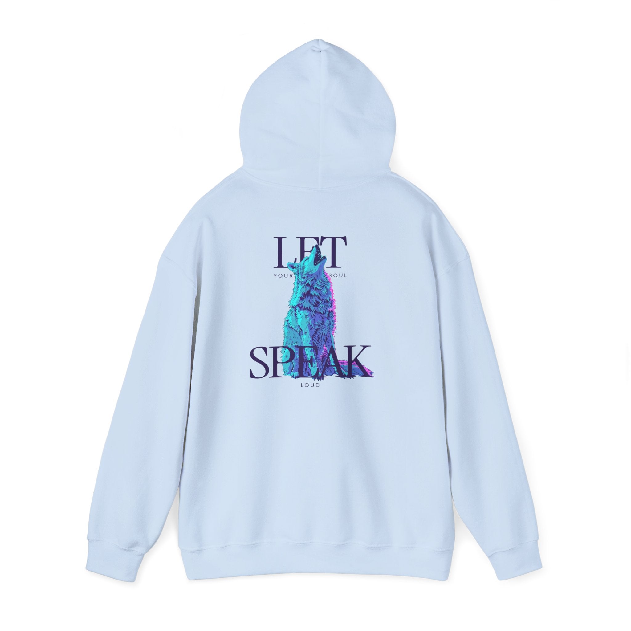 NO SILENCE - Neon Wolf Hoodie