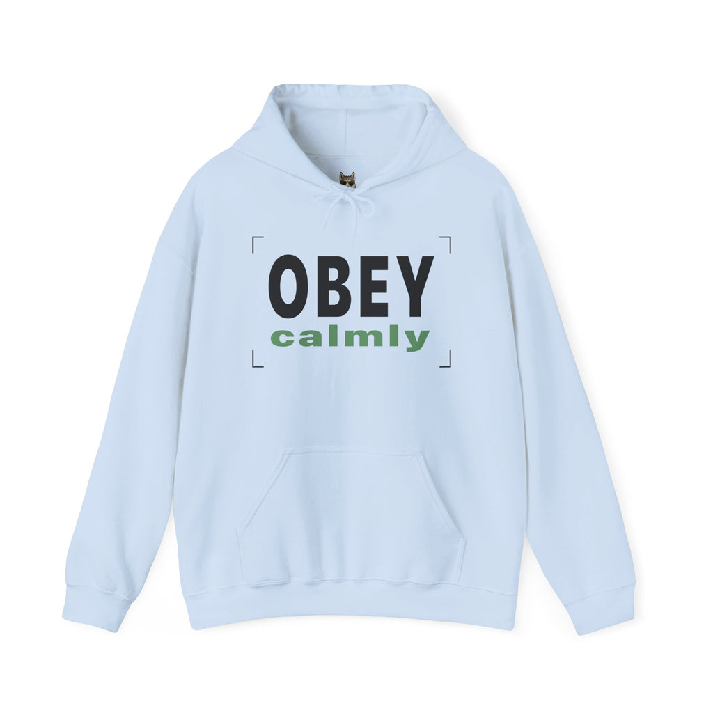 OBEY Calmly – Case Closed Authority Hoodie