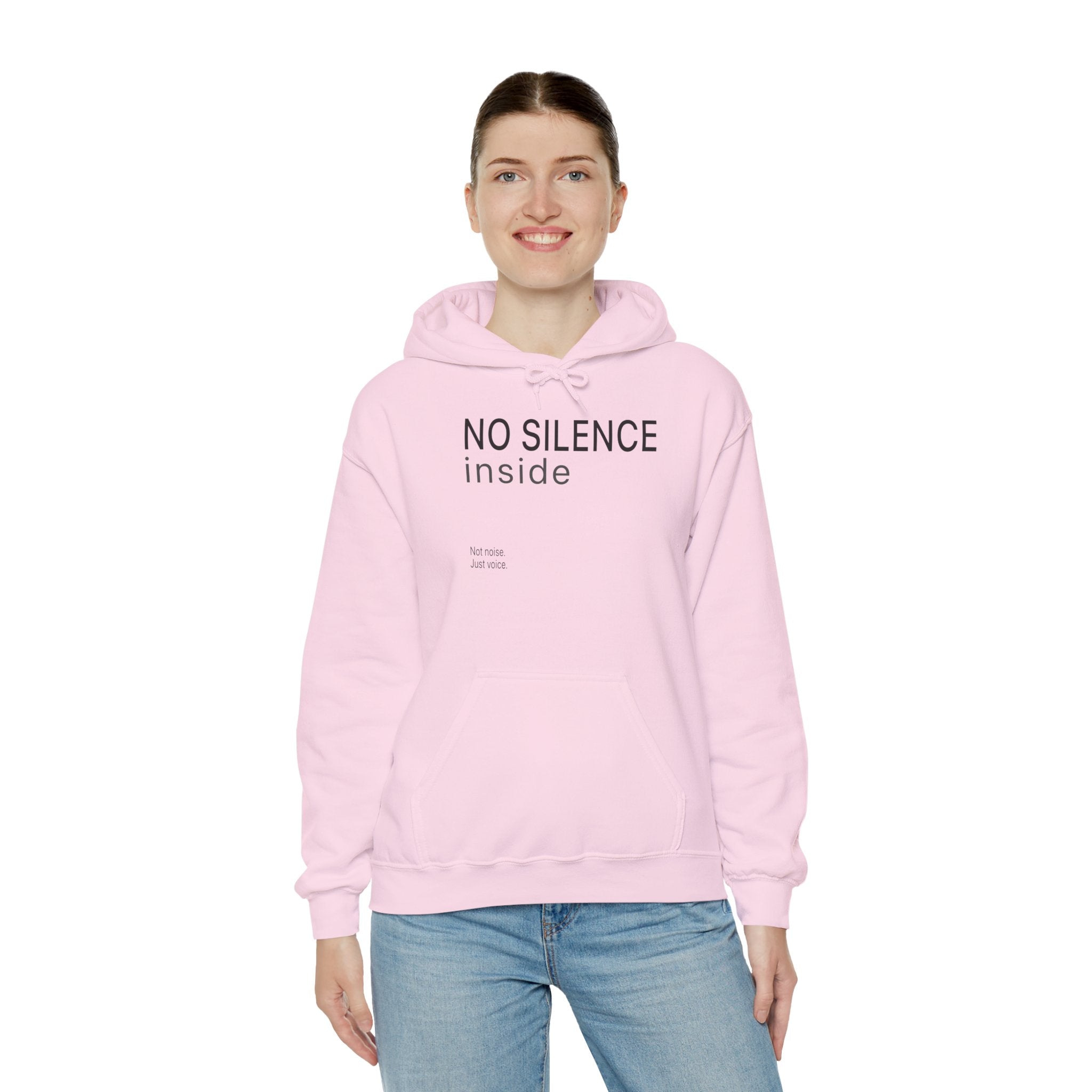 NO SILENCE - Neon Wolf Hoodie