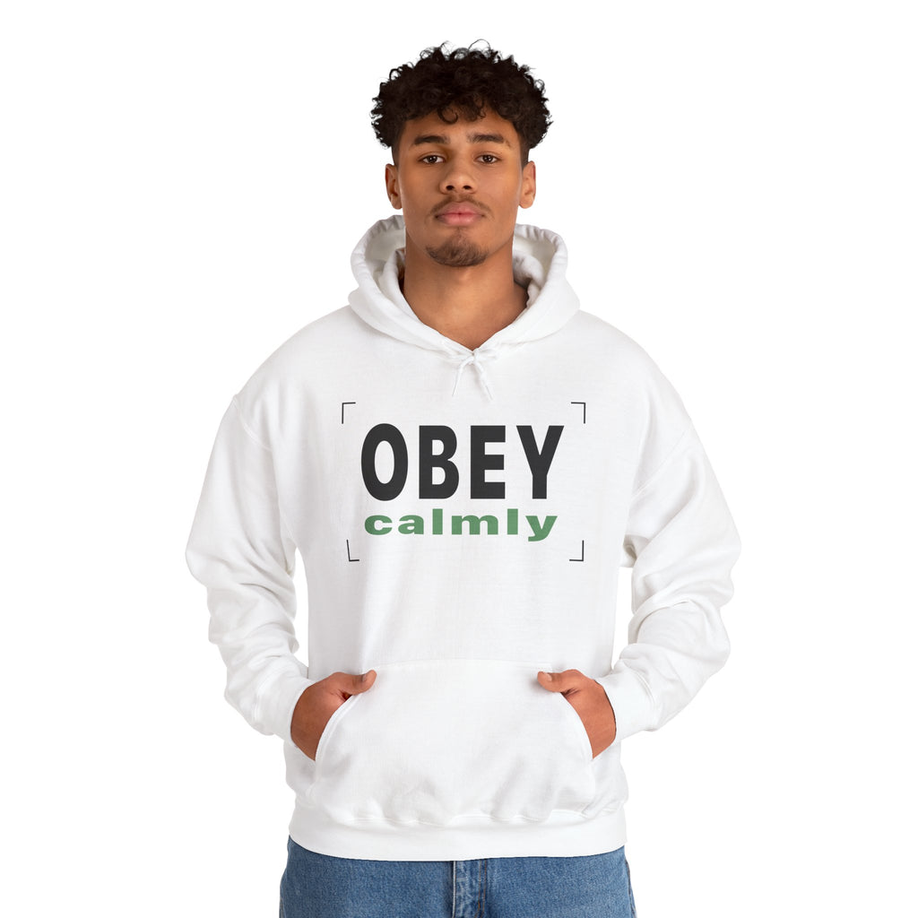OBEY Calmly – Case Closed Authority Hoodie