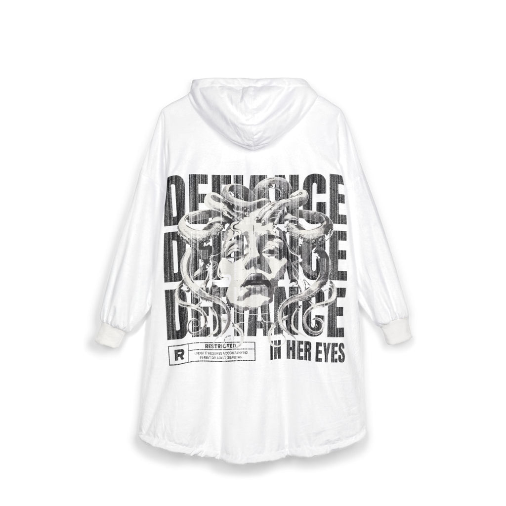 DEFACE MEDUSA Hooded Blanket - See Without Freezing