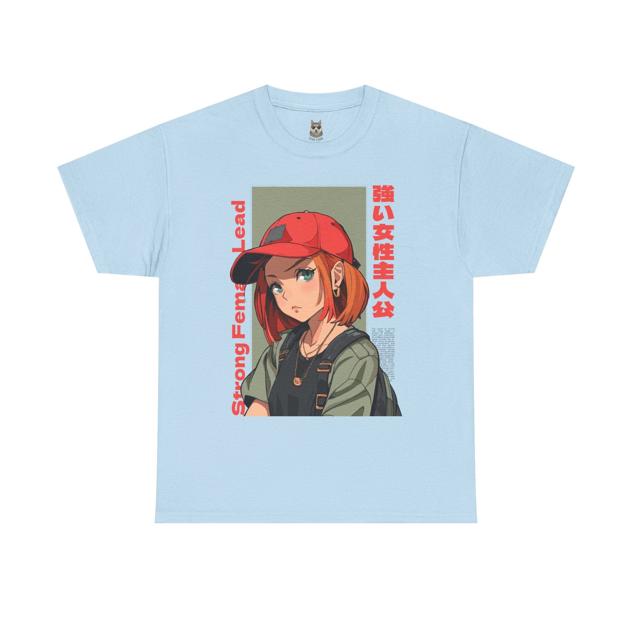 LEAD ROLE ONLY – Anime Girl Power Tee