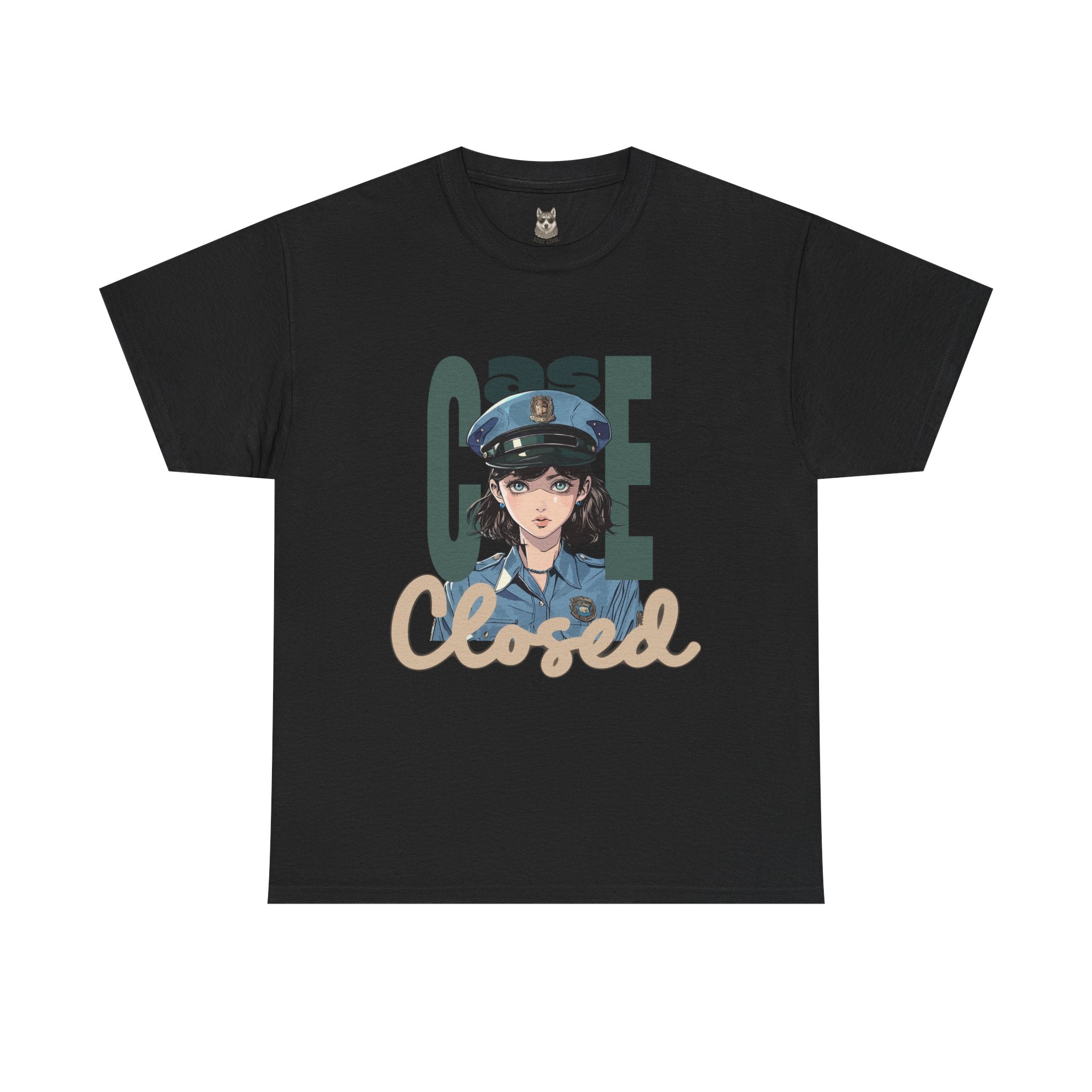 CASE CLOSED. No Appeal – Anime Cop Statement Tee