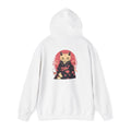 SILENT POWER Hoodie - Kimono Cat Sakura Graphic