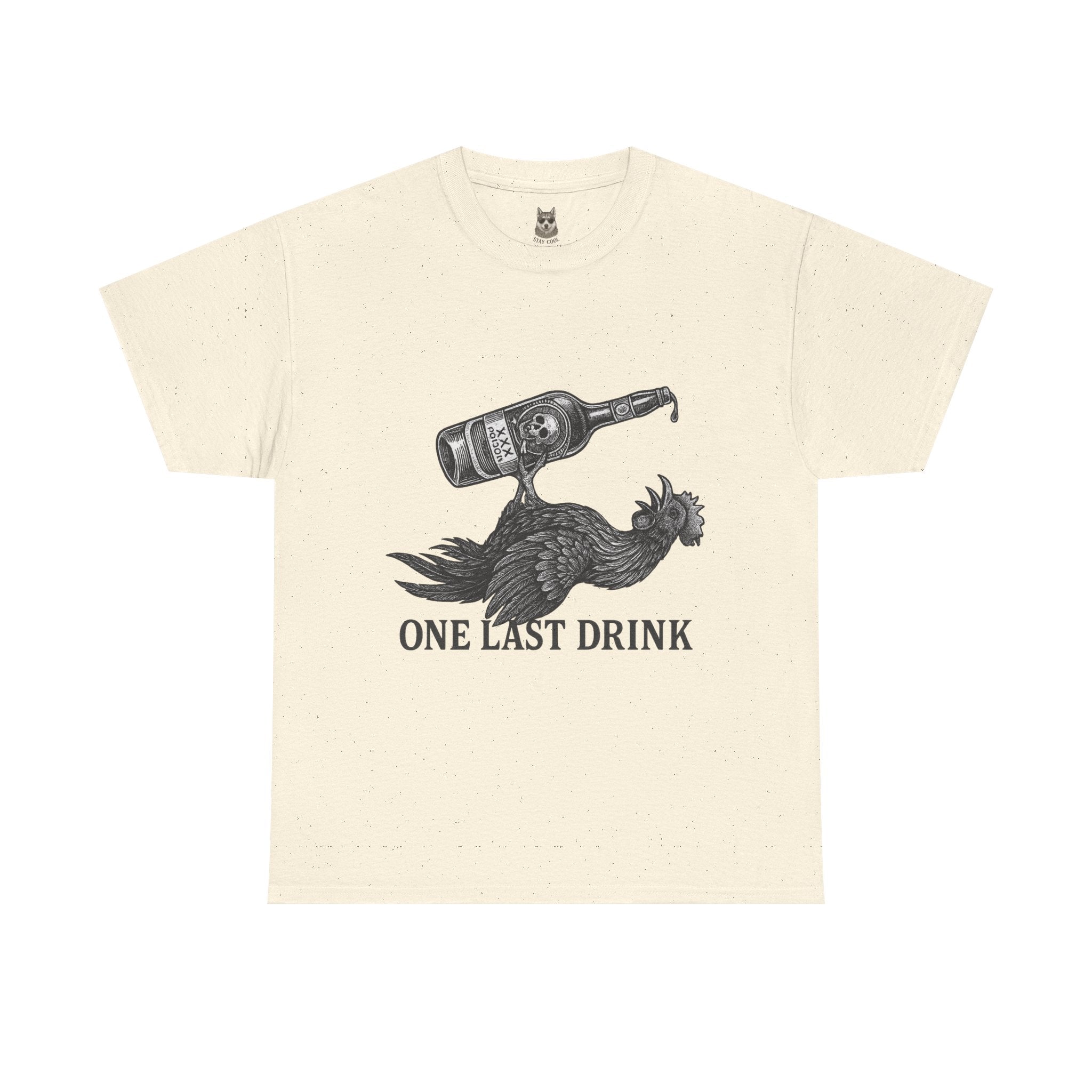 ONE LAST DRINK – Hangover Hero Rooster Tee