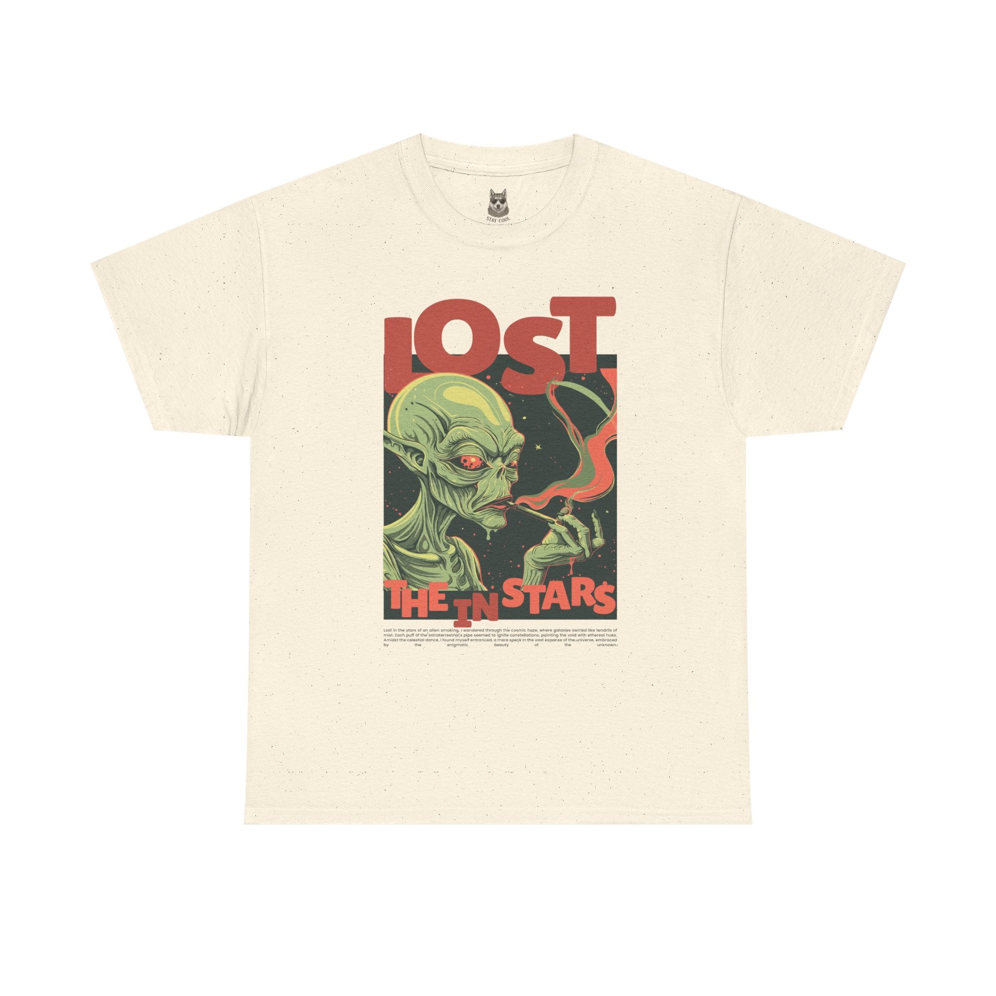 LOST IN THE STARS – Cosmic Alien Statement Tee