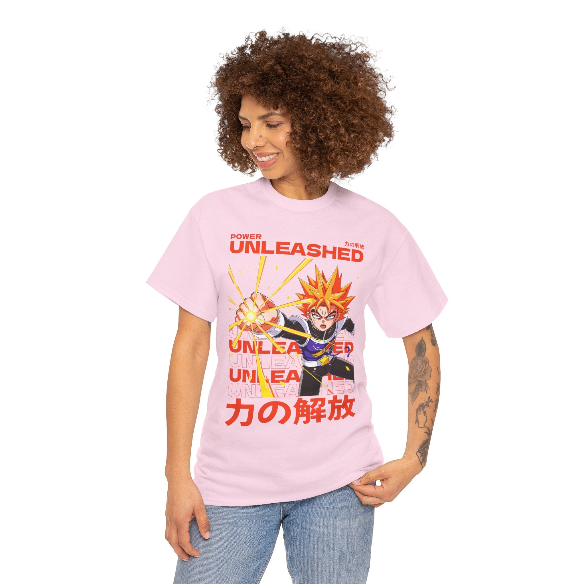 POWER UNLEASHED - Limit Break Anime Tee