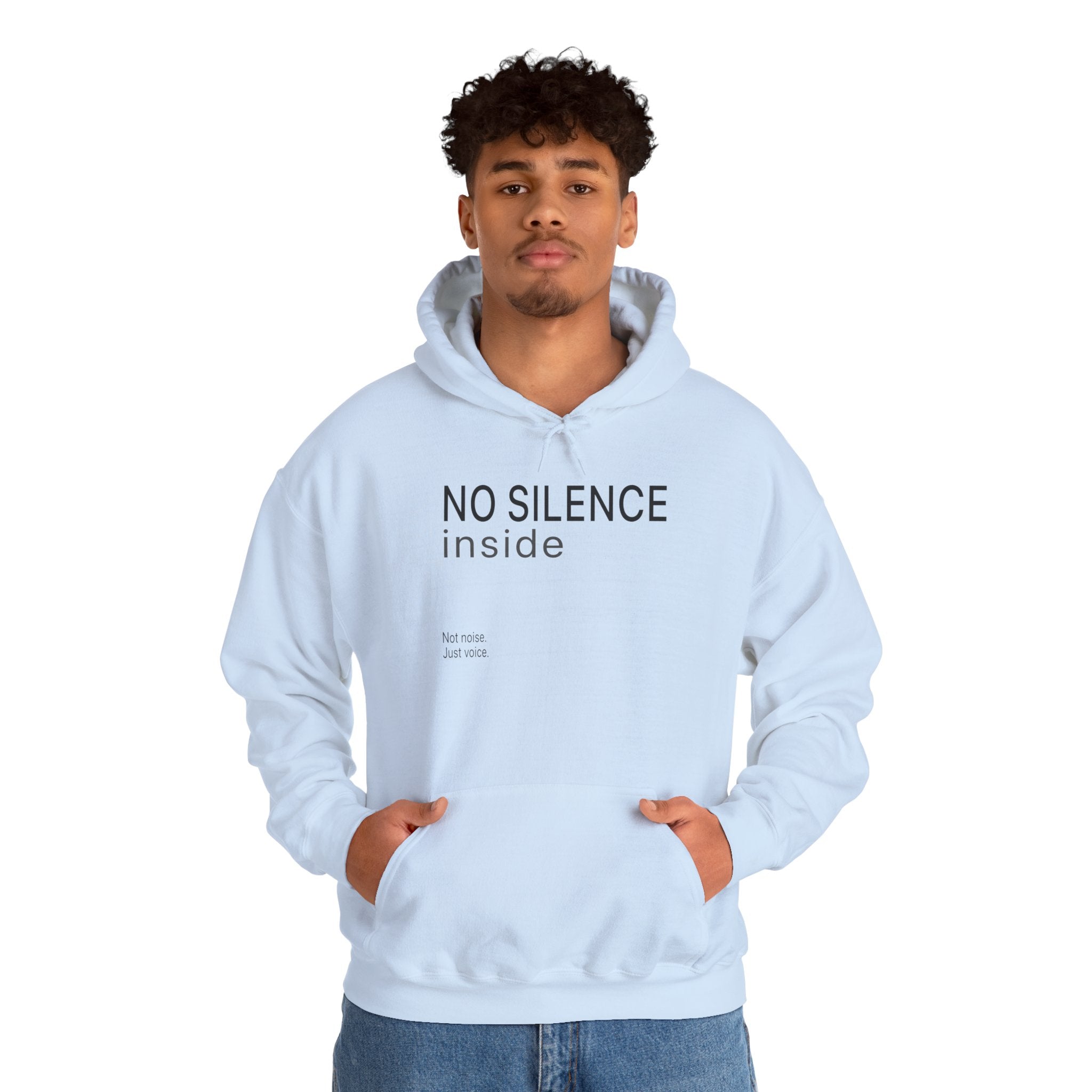 NO SILENCE - Neon Wolf Hoodie