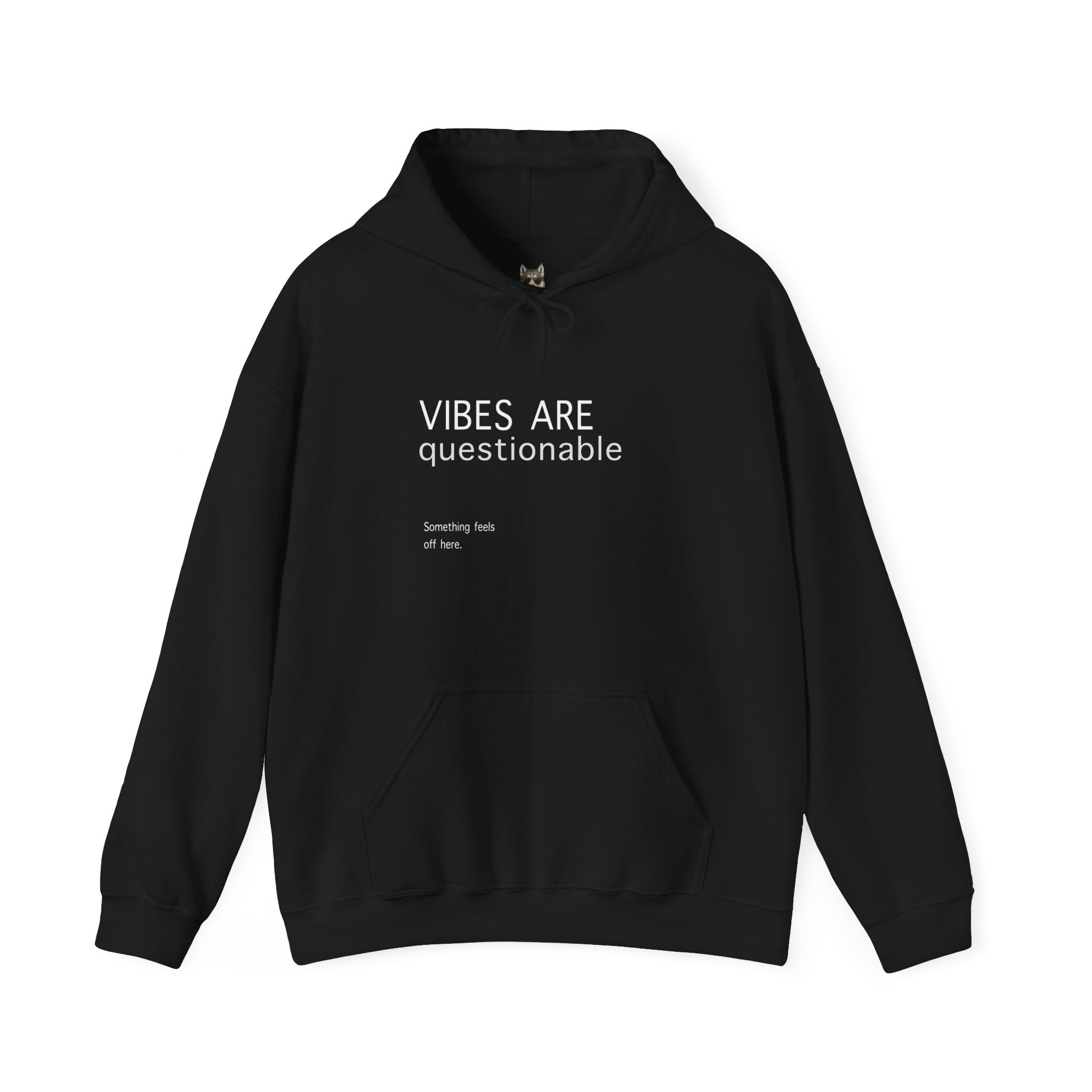 QUESTIONABLE VIBES Hoodie - Not Here for the Mood