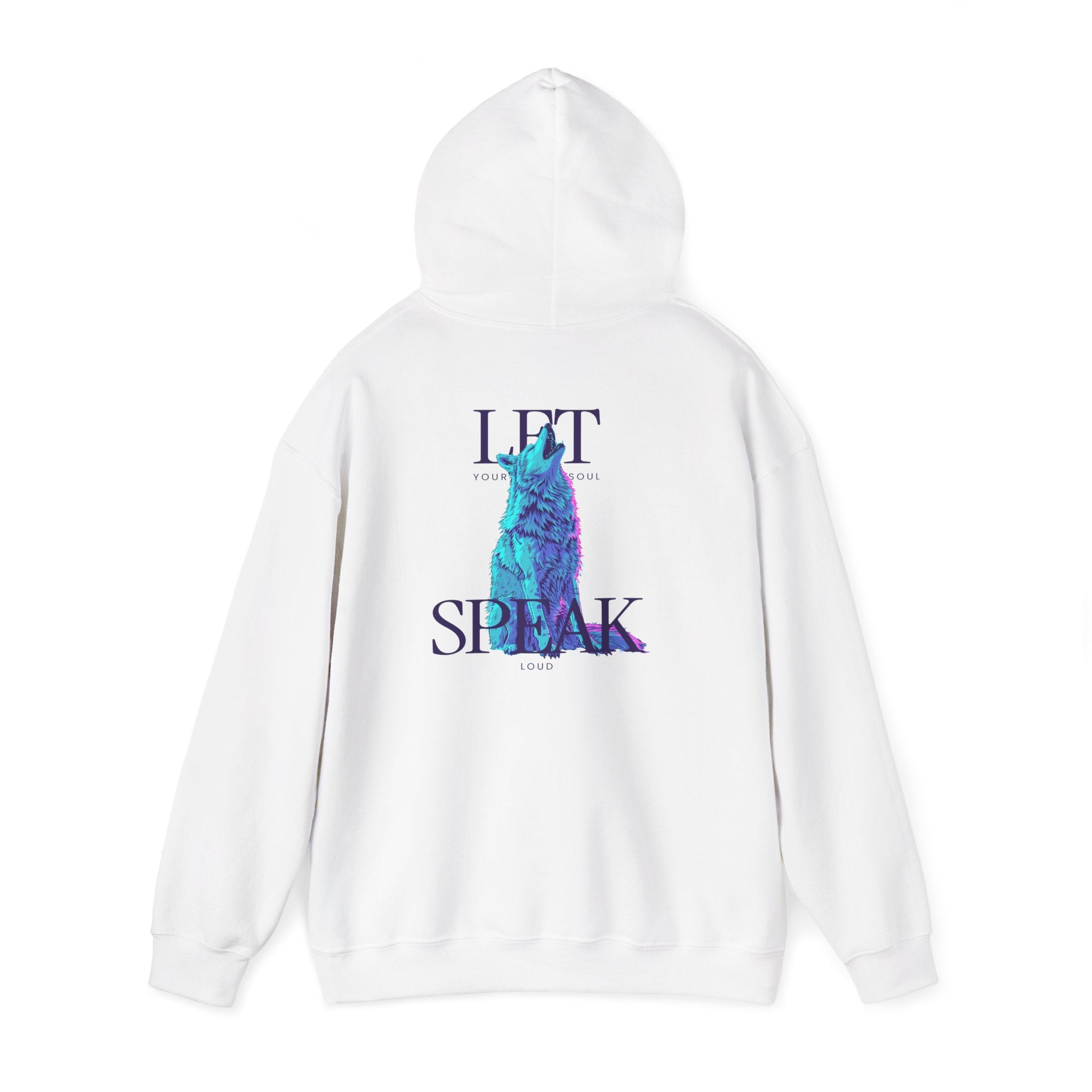 NO SILENCE - Neon Wolf Hoodie