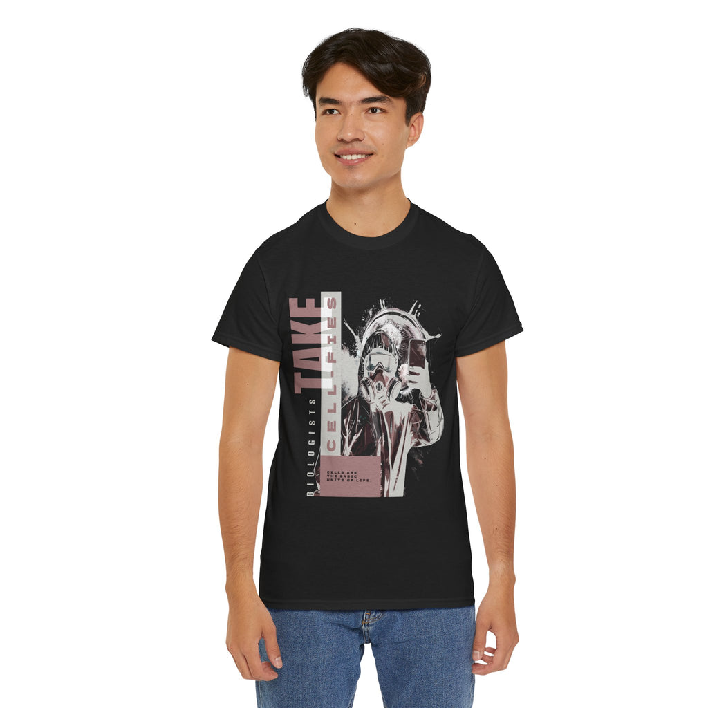 BIOLOGISTS TAKE CELL-FIES Unisex Tee