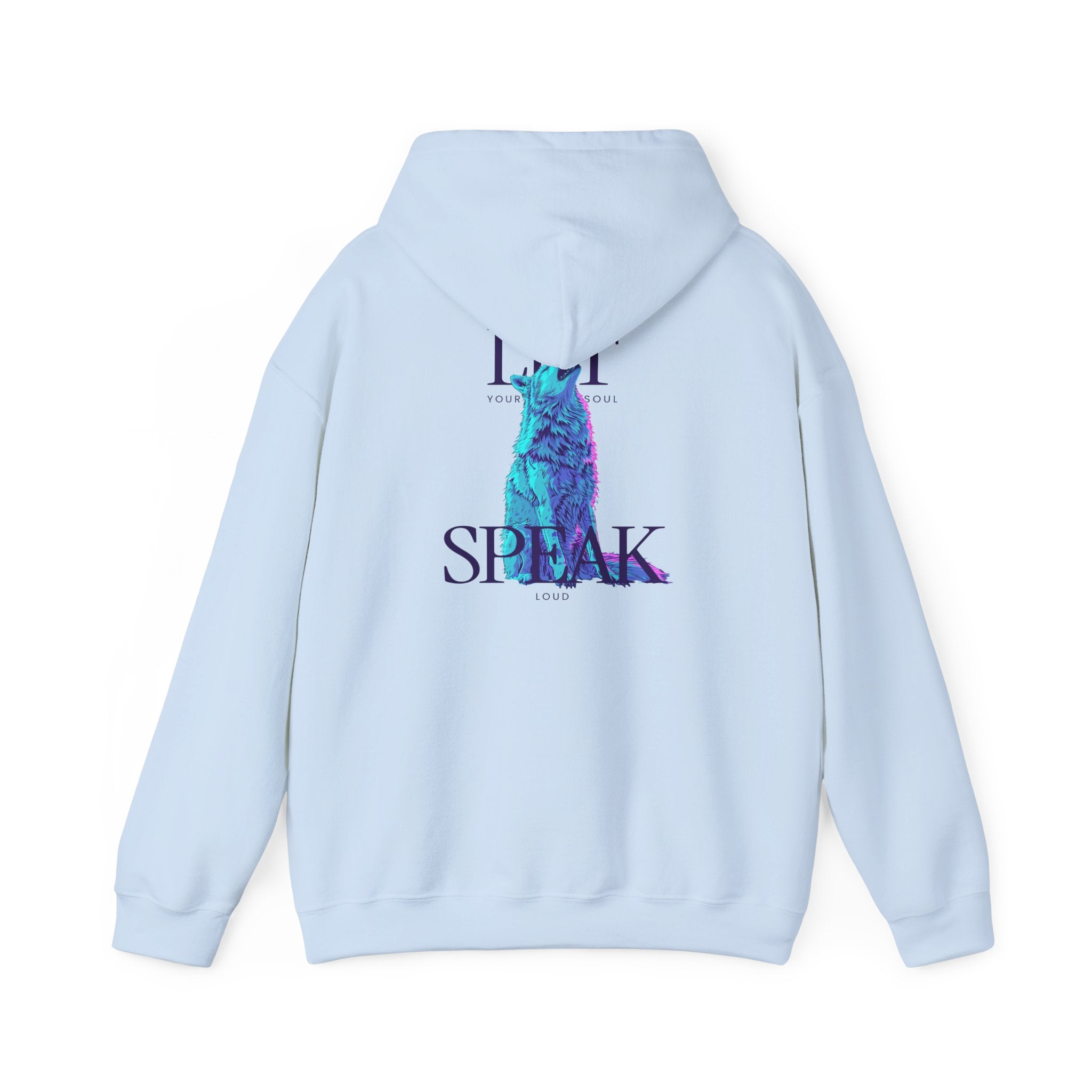 NO SILENCE - Neon Wolf Hoodie