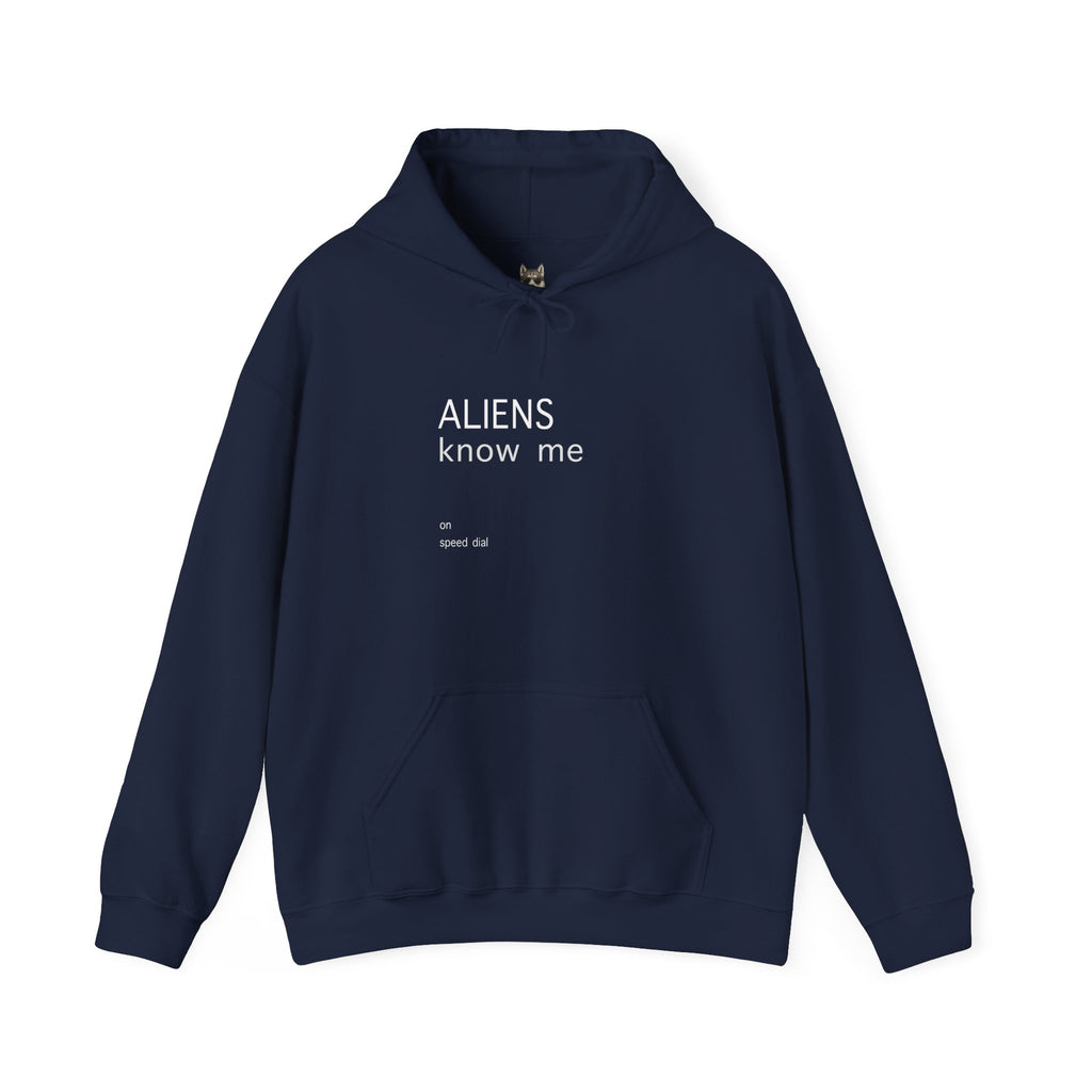 KNOWNS BY ALIENS  – Zero Fear Statement Hoodie
