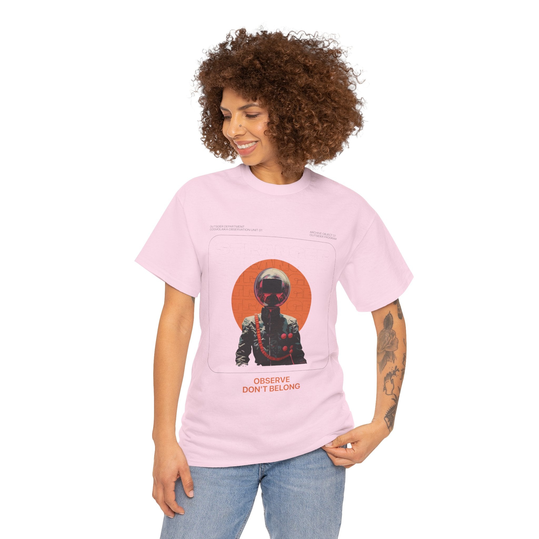 OBSERVE DON'T BELONG – Outsider Department Identity Tee
