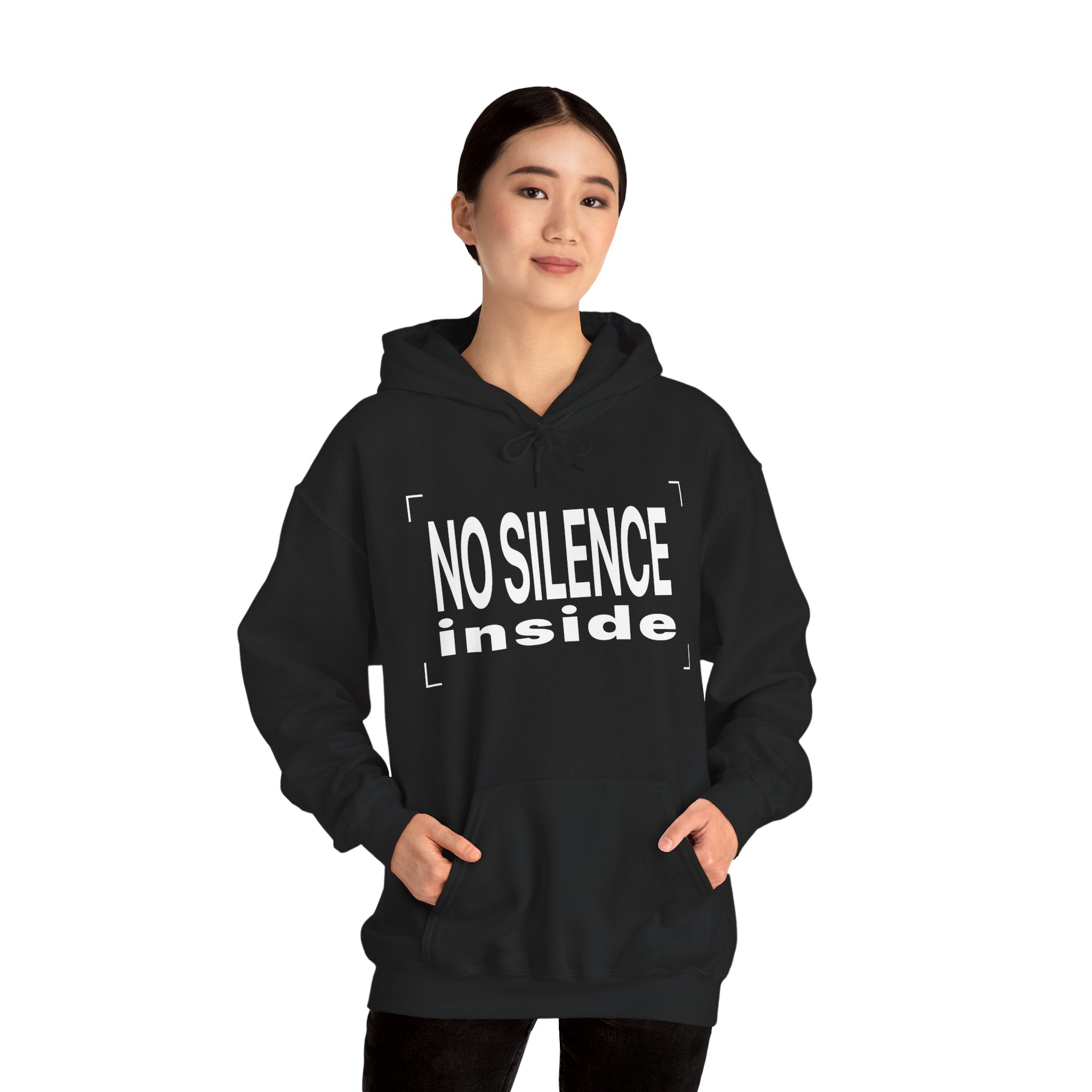 NO SILENCE - Neon Wolf Hoodie