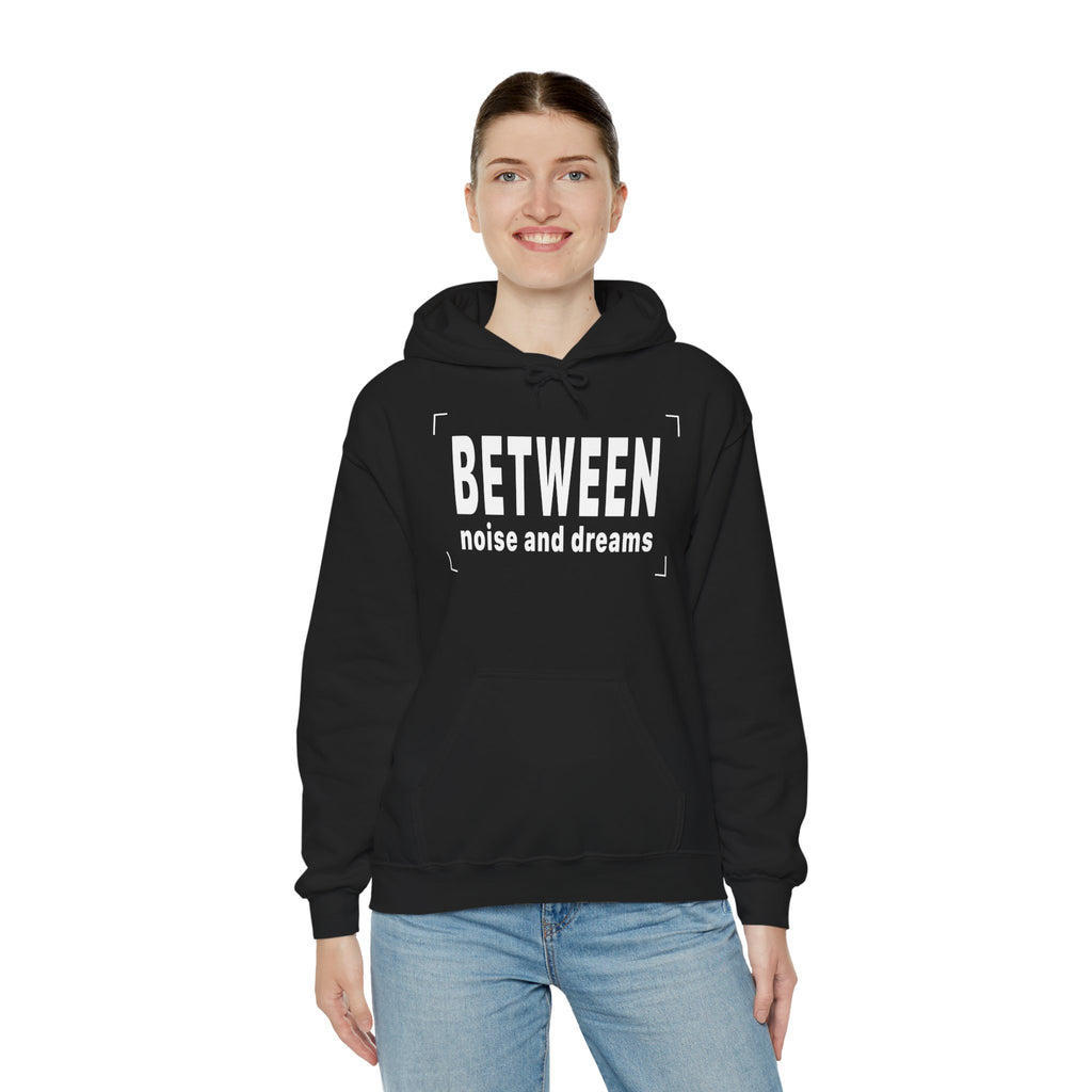 BETWEEN NOISE AND DREAMS - Structured Silence Hoodie