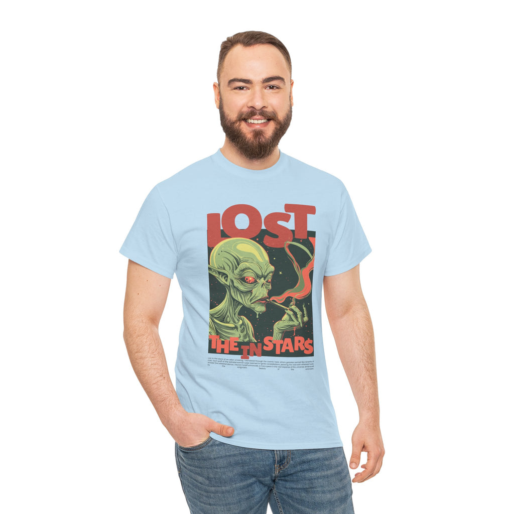 LOST IN THE STARS – Cosmic Alien Statement Tee