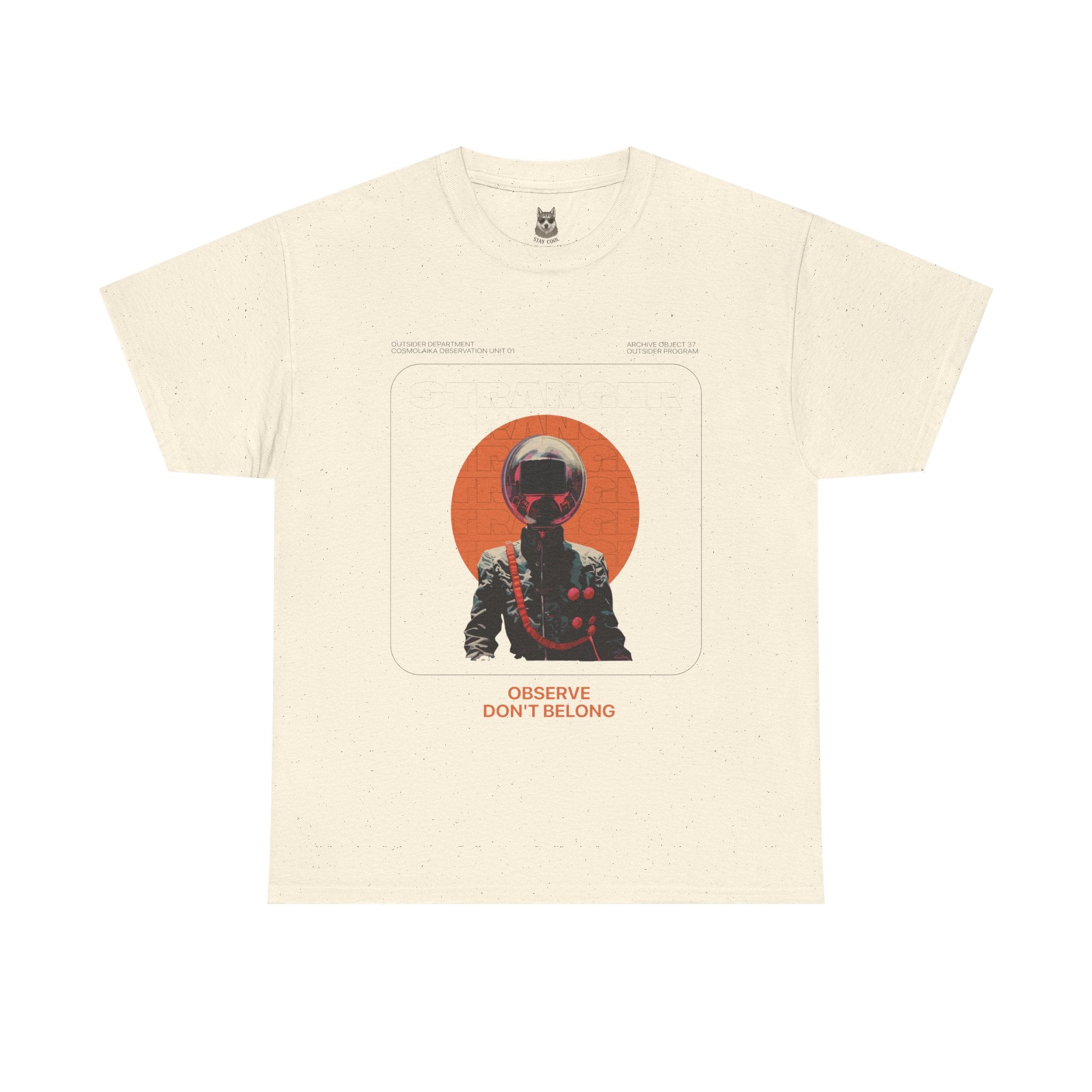 OBSERVE DON'T BELONG – Outsider Department Identity Tee