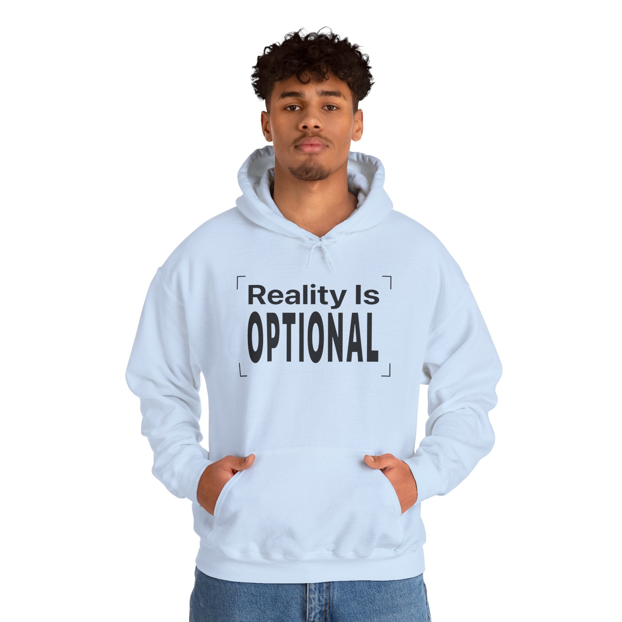 REALITY IS OPTIONAL Hoodie - Wear The Illusion