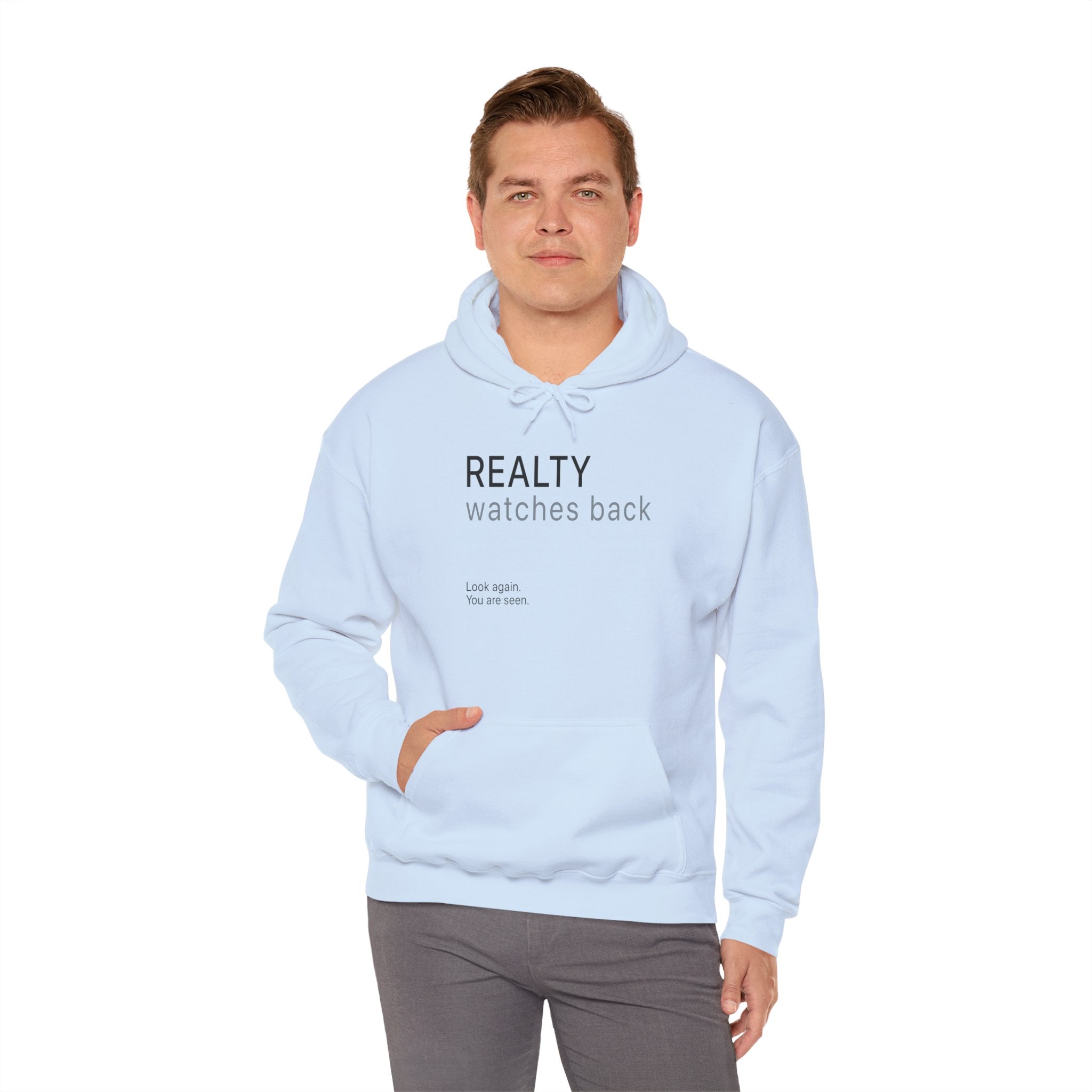 REALITY WATCHES BACK - Awareness Graphic Hoodie