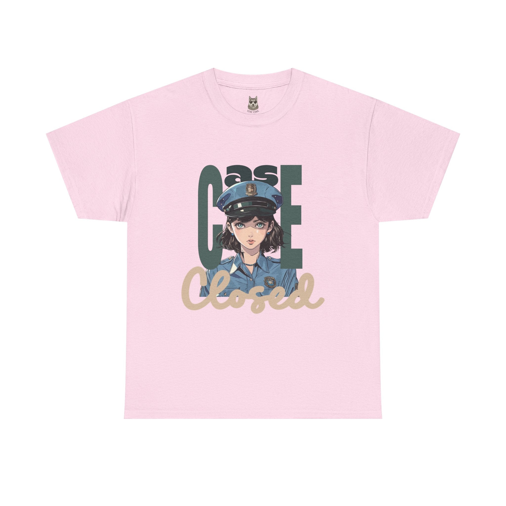 CASE CLOSED. No Appeal – Anime Cop Statement Tee